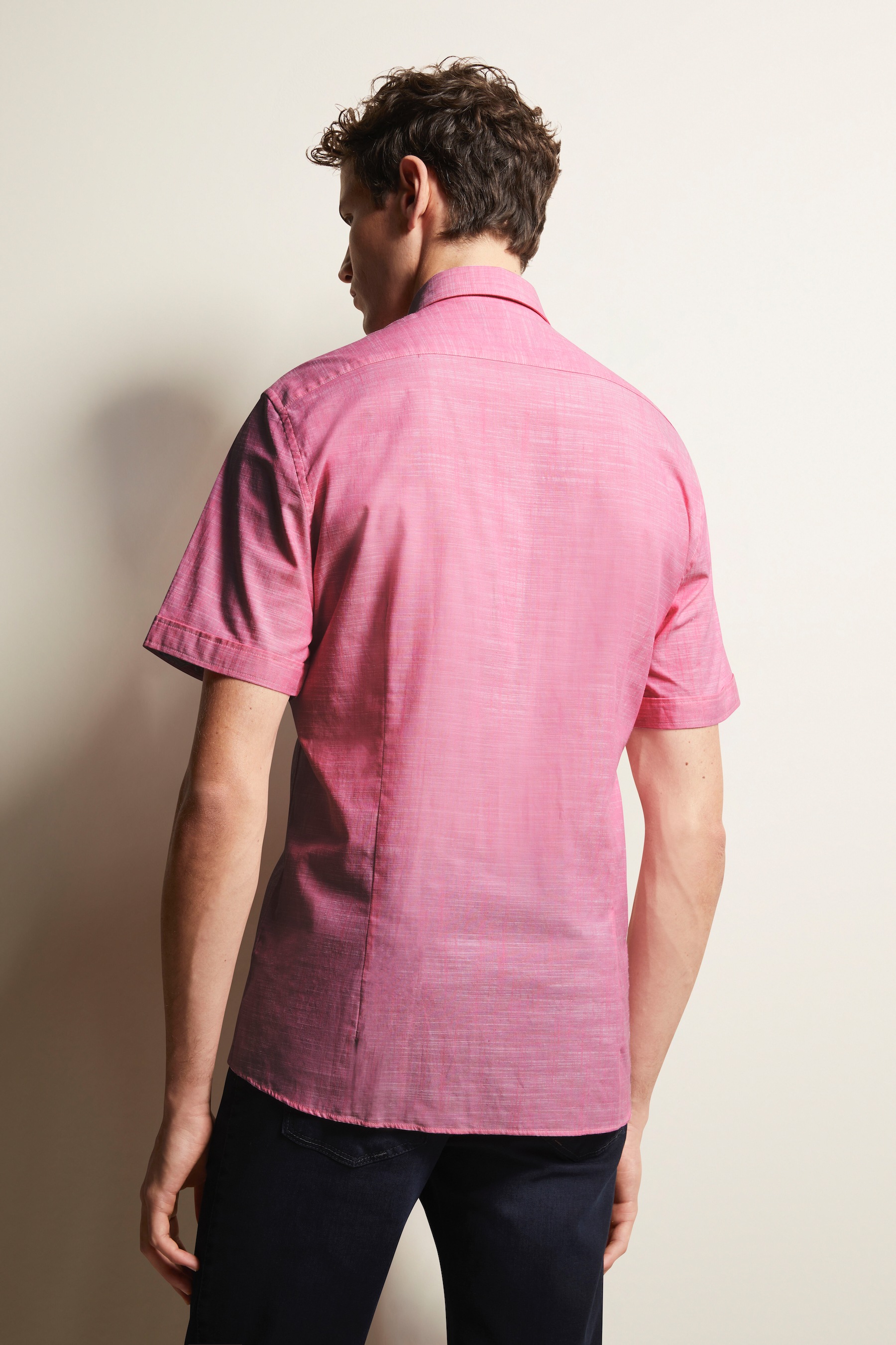 bugatti Kurzarmhemd, mit Button-Down-Kragen