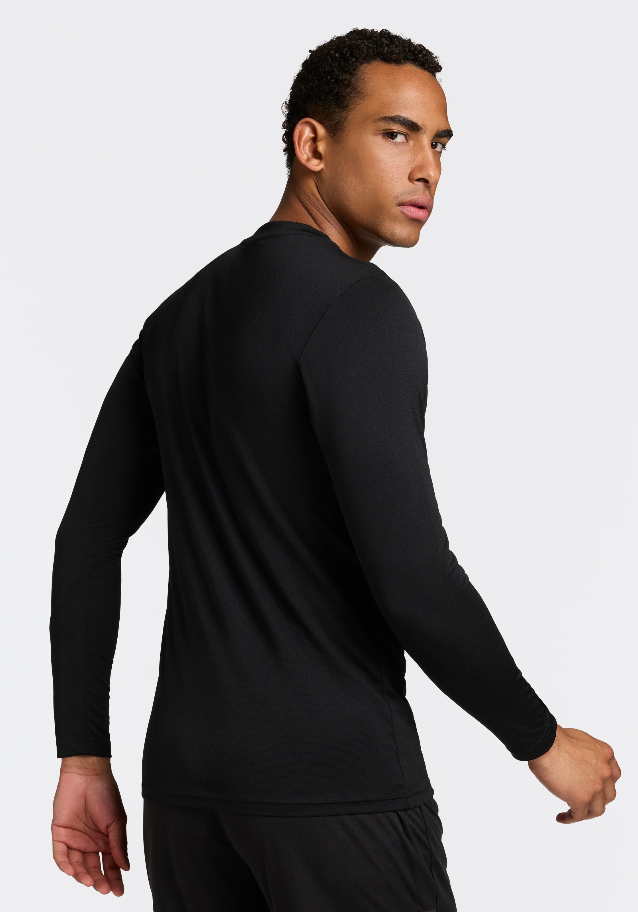 adidas Performance Langarmshirt »TEAM BASE LONGSLEEVE« mit V-Ausschnitt, ohne Verschluss, gerader Abschluss