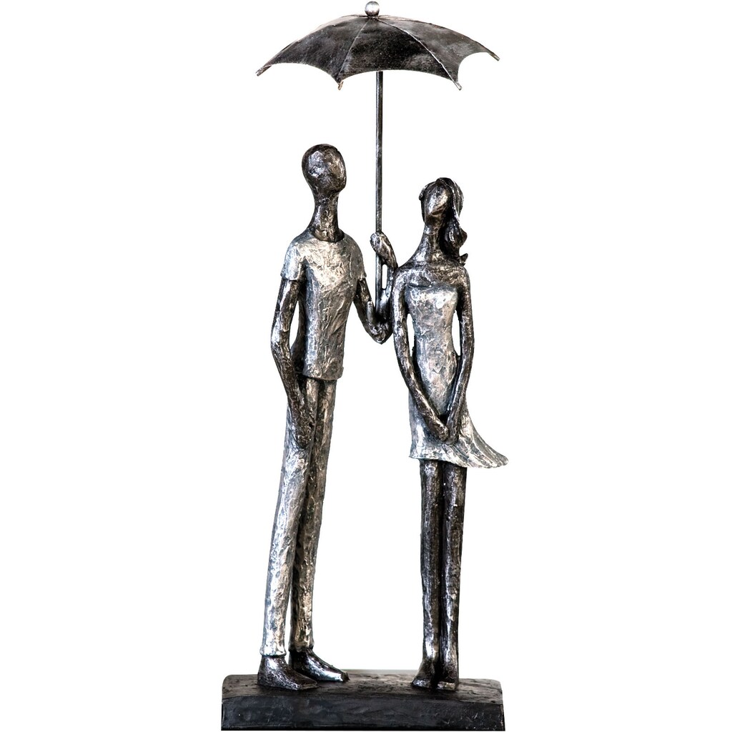 Casablanca by Gilde Dekofigur »Skulptur Umbrella, silber«