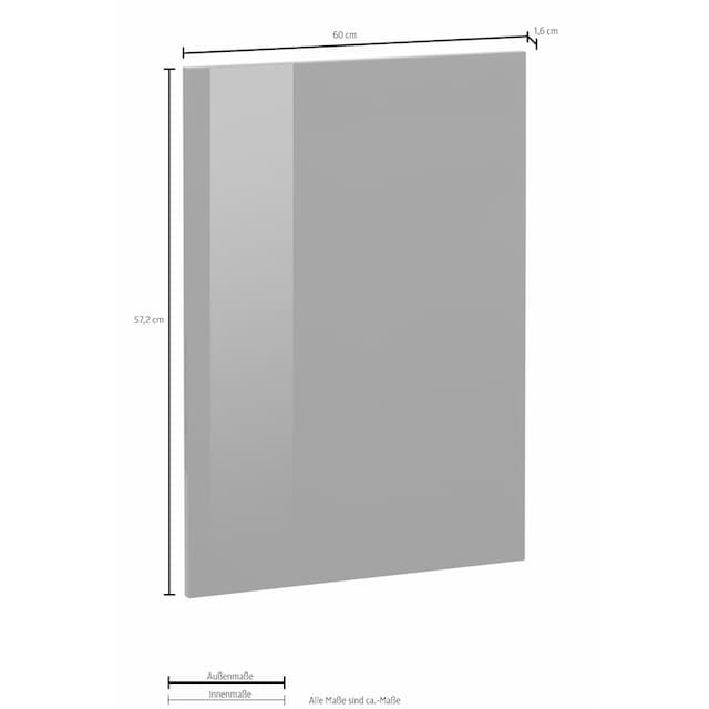 OPTIFIT Frontblende »Bern«, für teilintegrierbaren Einbaugeschirrspüler, Höhe  57,2 cm online kaufen