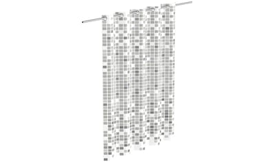 Eisl Duschvorhang »Mosaik GRAU«, Breite 180 cm, waschbarer Antischimmel Textil Vorhang... kaufen