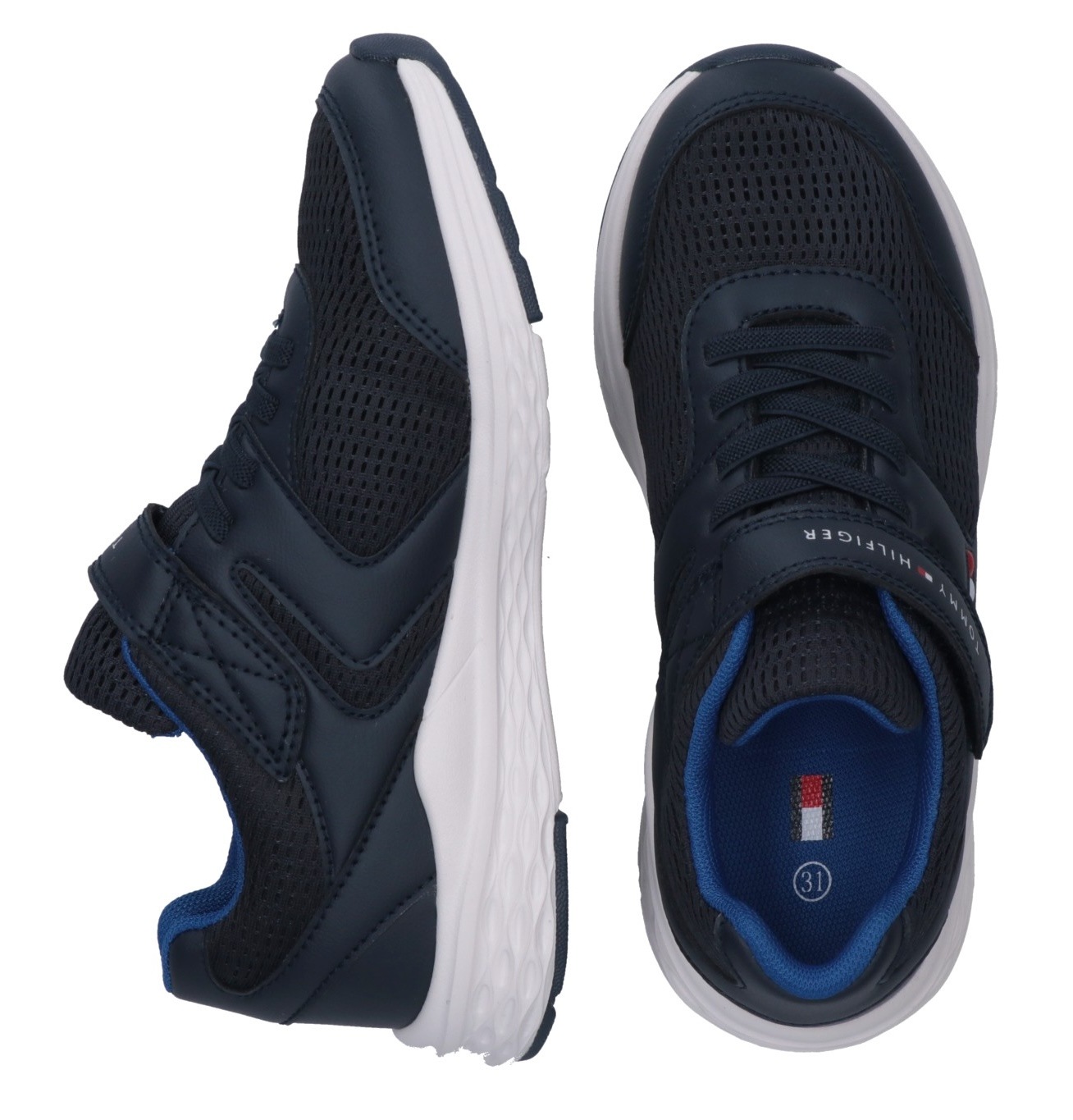 Tommy Hilfiger Sneaker  Sportschuh, Schlupfschuh, Freizeitschuh mit Elastic Laces