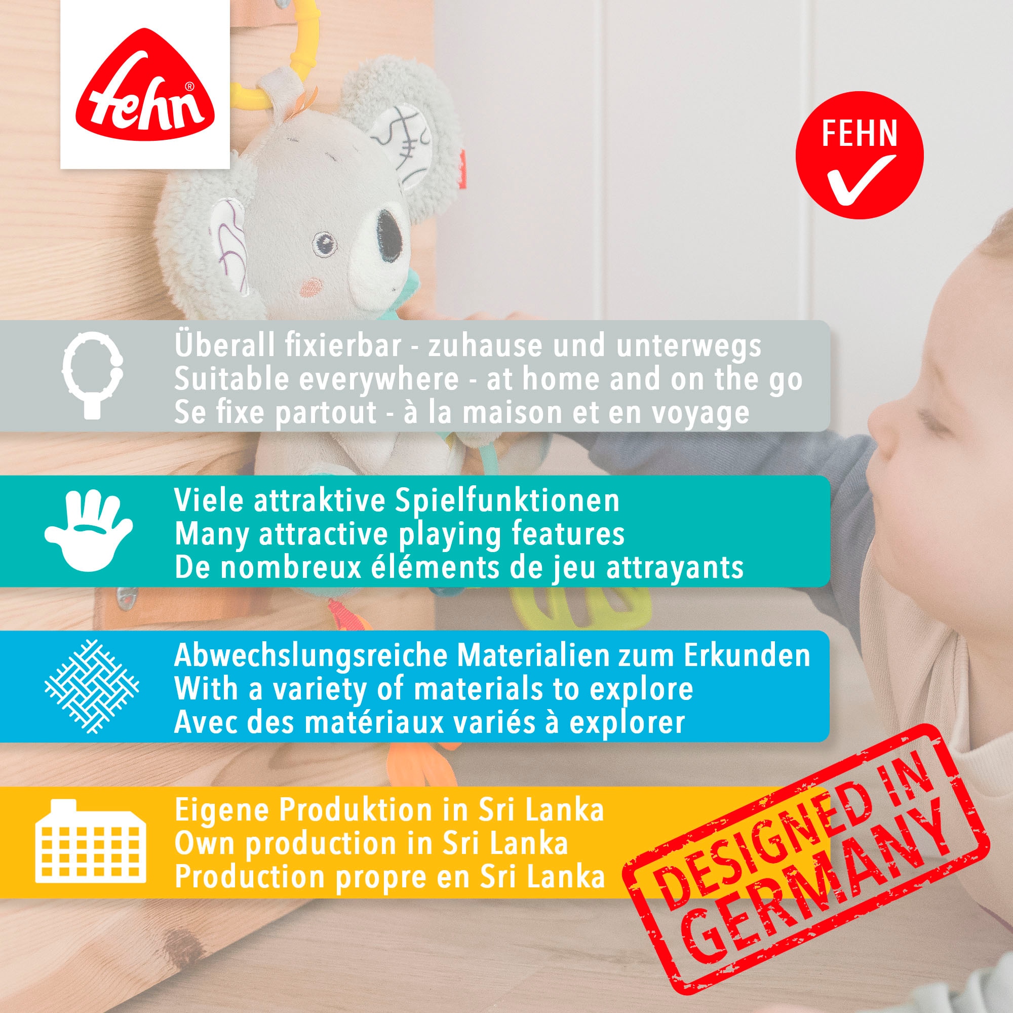 Fehn Mobile »Mini-Mobile Krabbe«