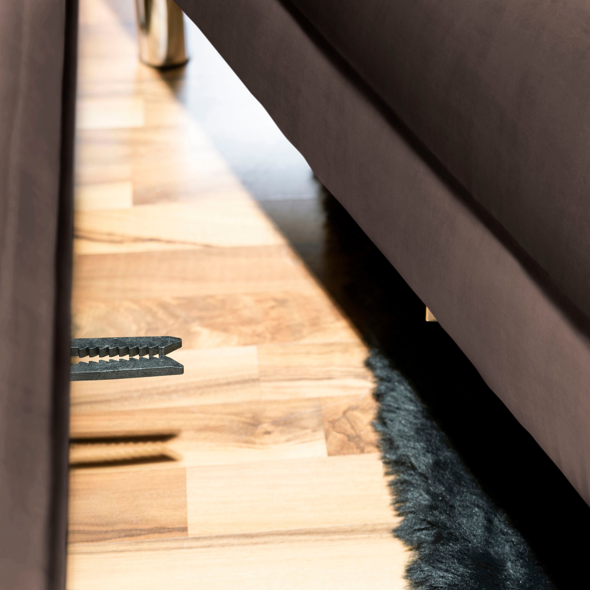 Max Winzer® Schlafsofa »Just Fresh modernes kubisches Sofa, Rückenverstellung für Sitzkomfort«, Recamiere links oder rechts montierbar, elegante Metallfüße
