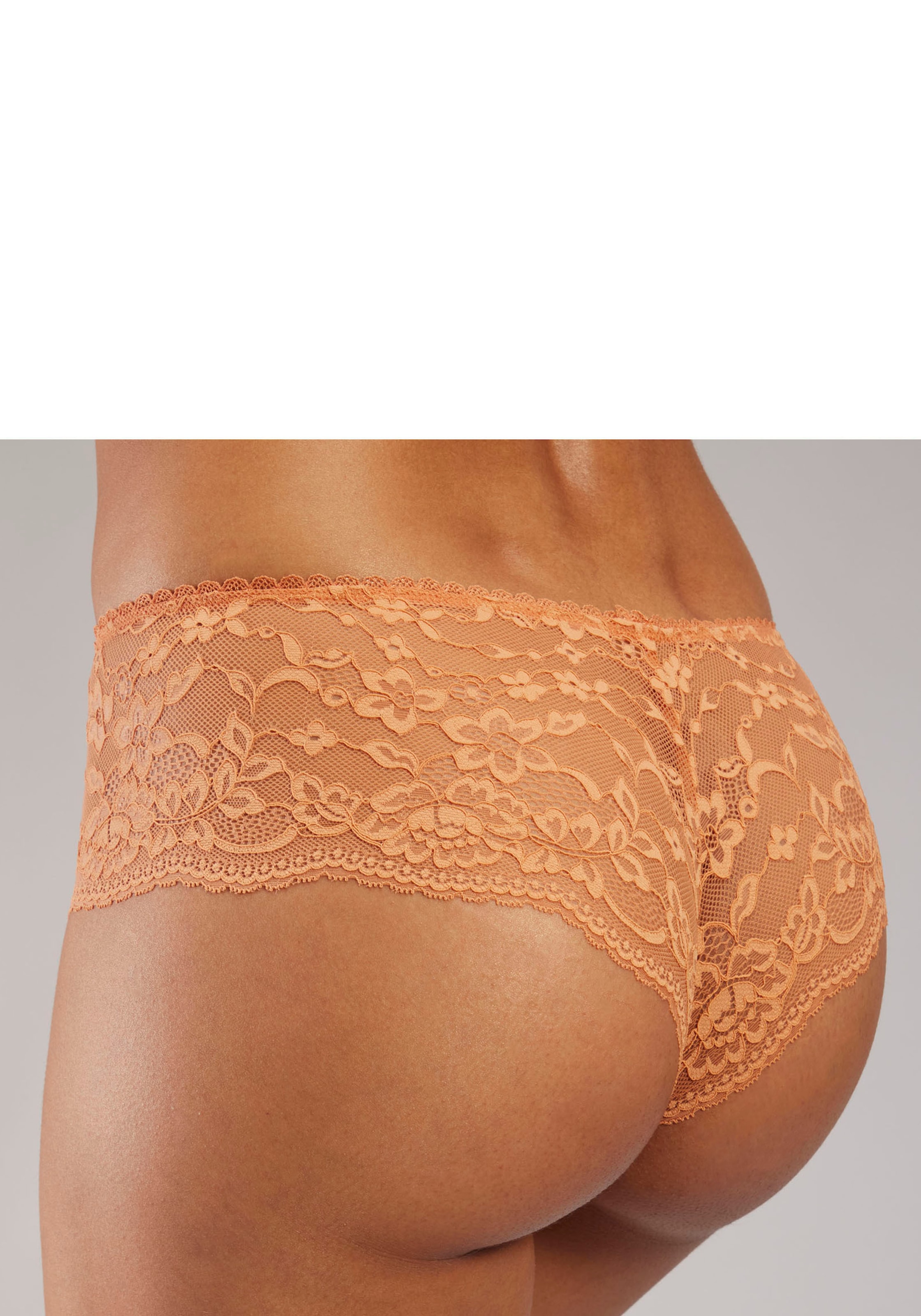 s.Oliver Panty, mit zarter Jacquardspitze und feinem Soft-Mesh