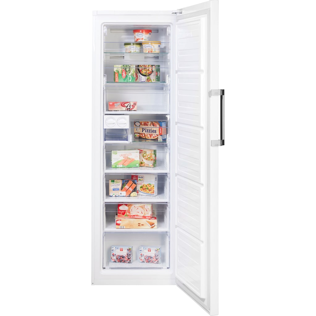 BEKO Gefrierschrank »RFNE312E43WN«, 185 cm hoch, 59,5 cm breit