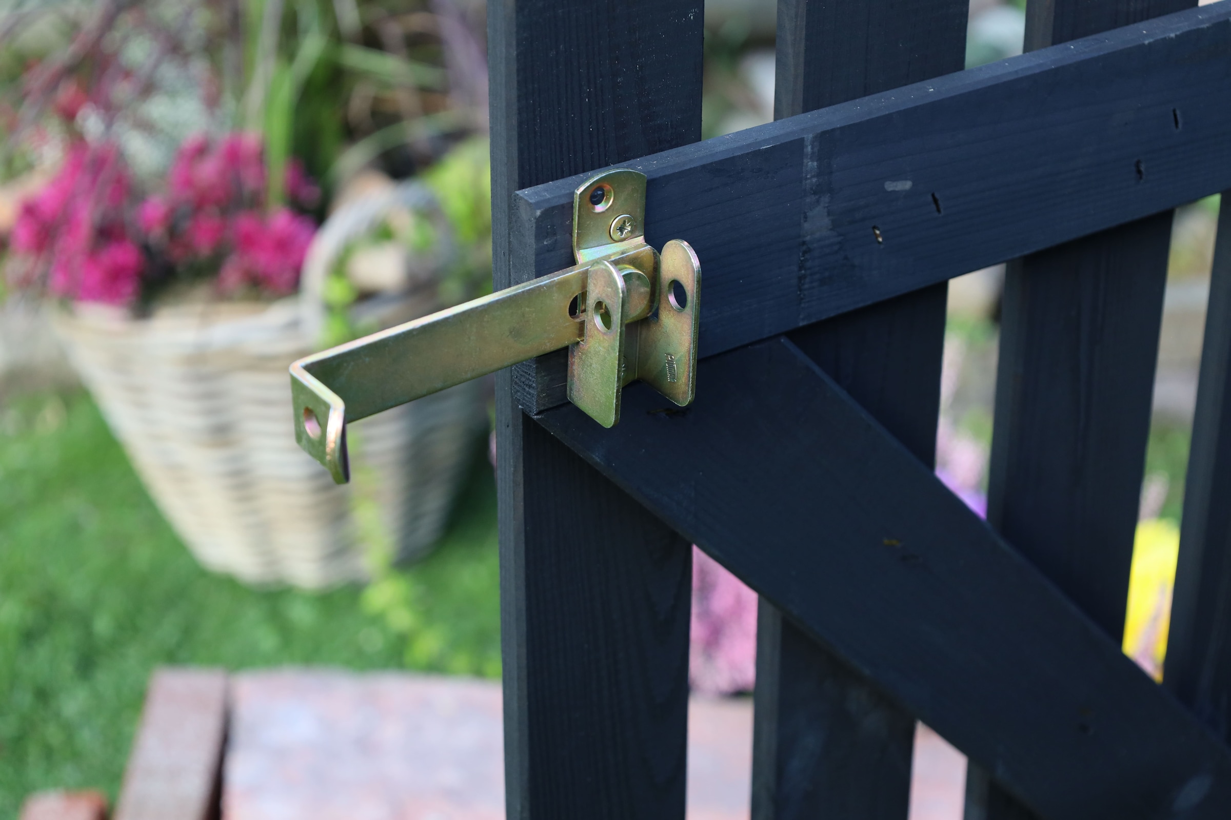 promadino Gartentor »Türen für die Pergola Ben« Material: Kiefer massiv, imprägniert. Maße: B129xH100cm