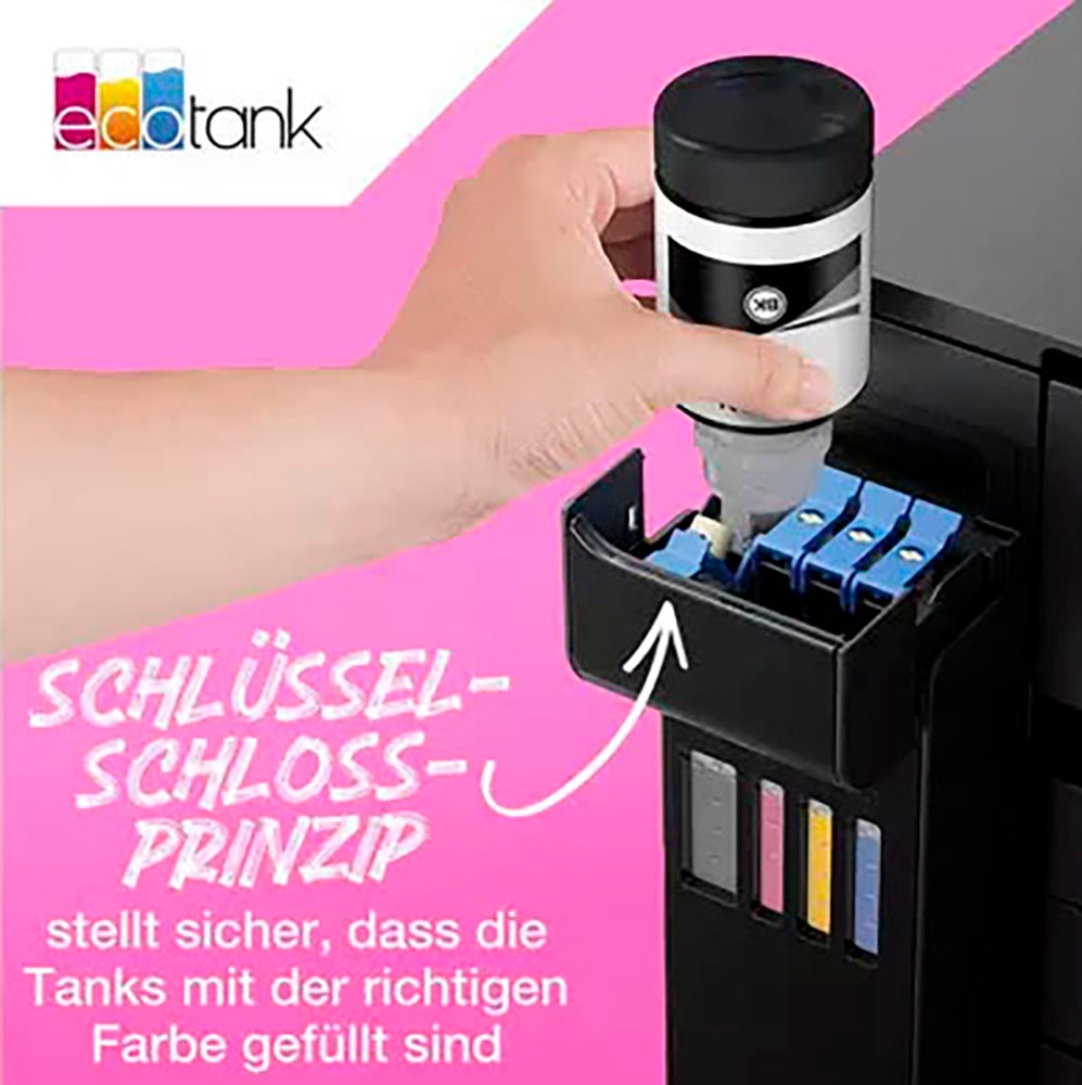 Epson Tintenpatrone »113 EcoTank Multipack (260 ml)«, (Packung, 4 St.)