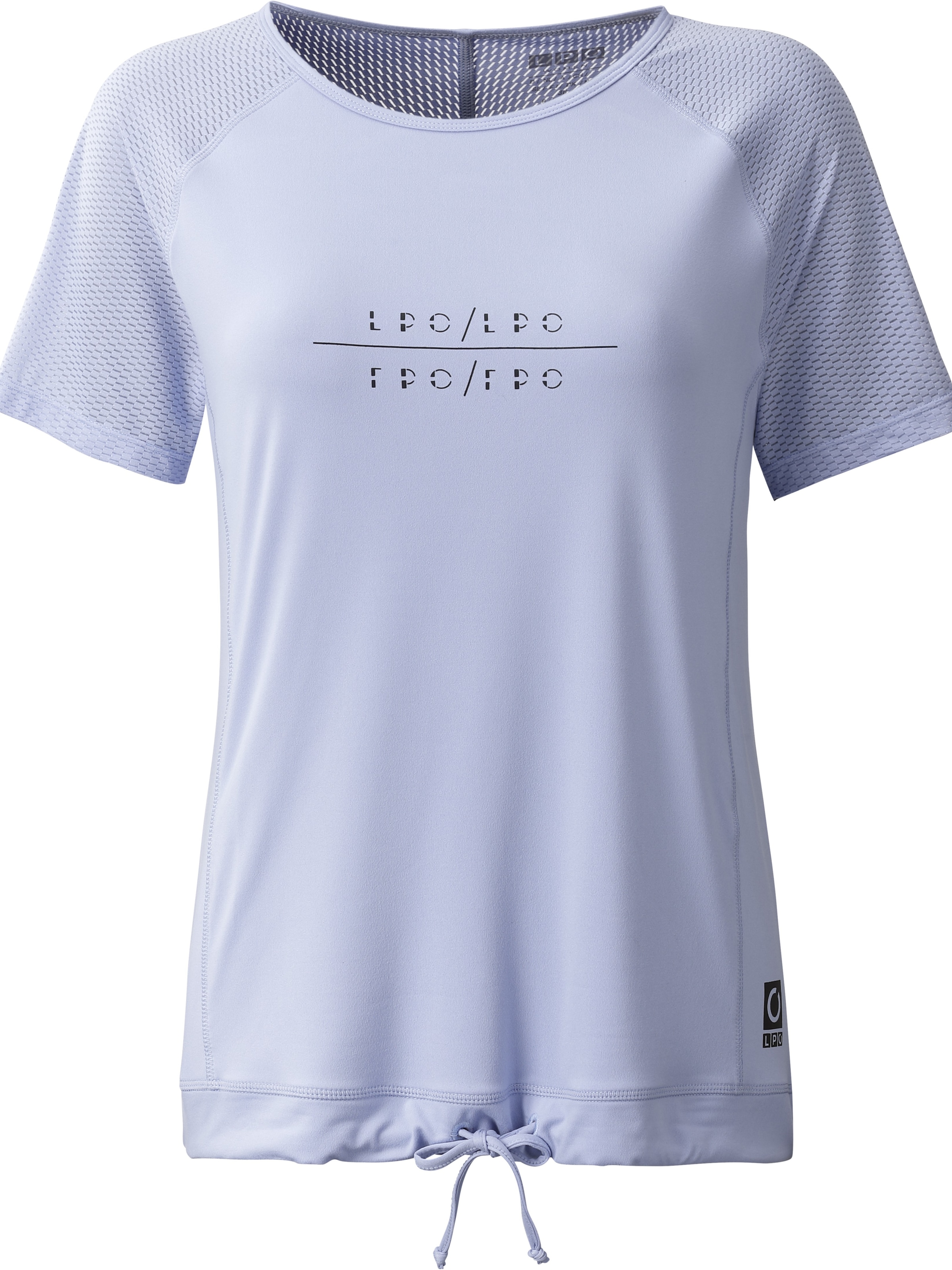 LPO Funktionsshirt »Funktionsshirt Eleni« holografischer Logo‑Print