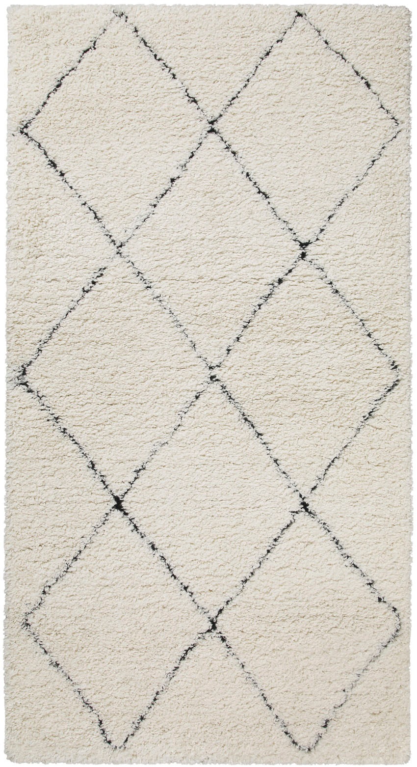 Wecon home Hochflor-Läufer »STUDIO two«, rechteckig, 35 mm Höhe, weicher und kuscheliger Flor, Wohnzimmer, Schlafzimmer, im Berber-Stil