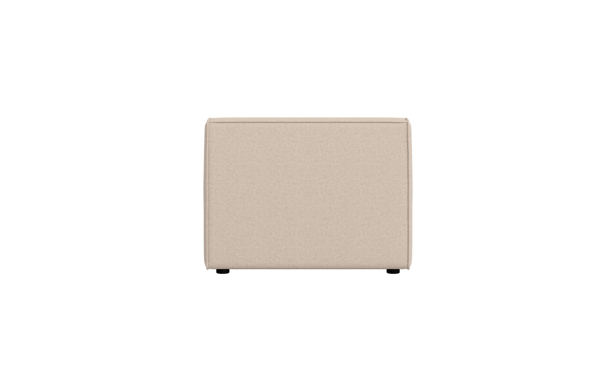 INOSIGN Sessel »Bequemer Sessel Cavan, Maße B/T/H: 90/90/72 cm«, ohne Armlehne, mit Wellenunterfederung, auch in Bouclé