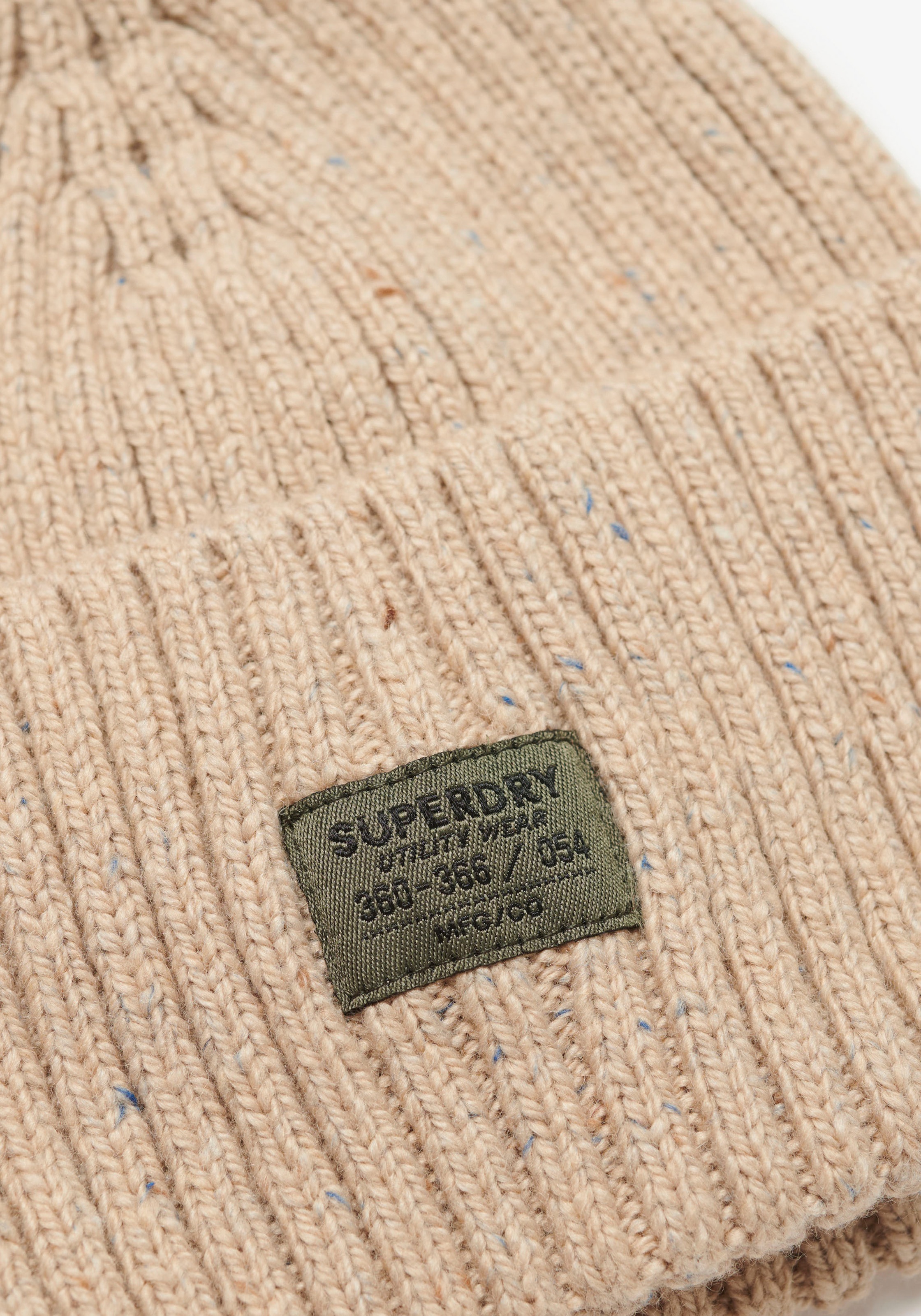 Superdry Beanie »WORKWEAR NEP KNITTED BEANIE«