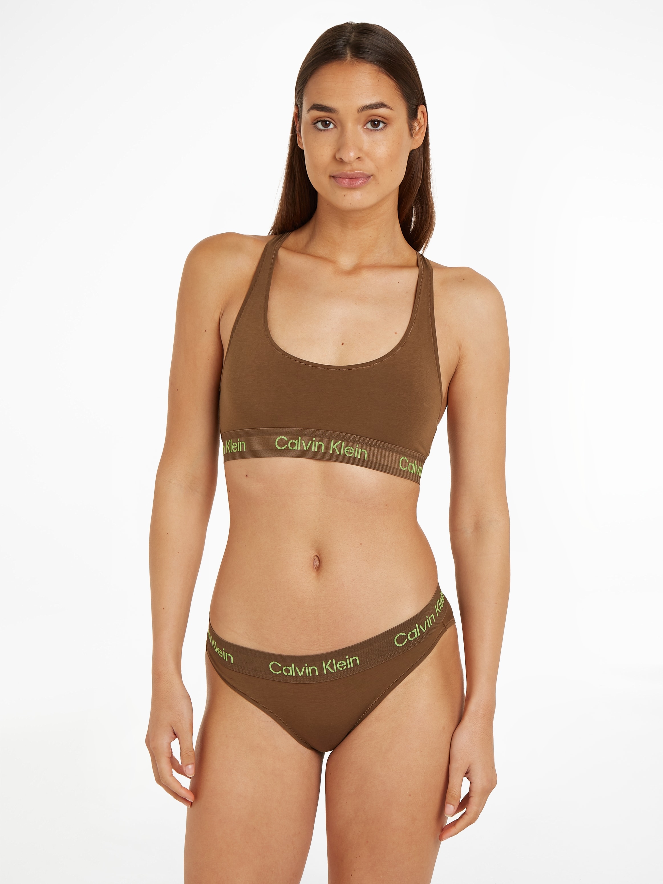 Calvin Klein Underwear Bralette »UNLINED BRALETTE«, mit CK-Logoschriftzug