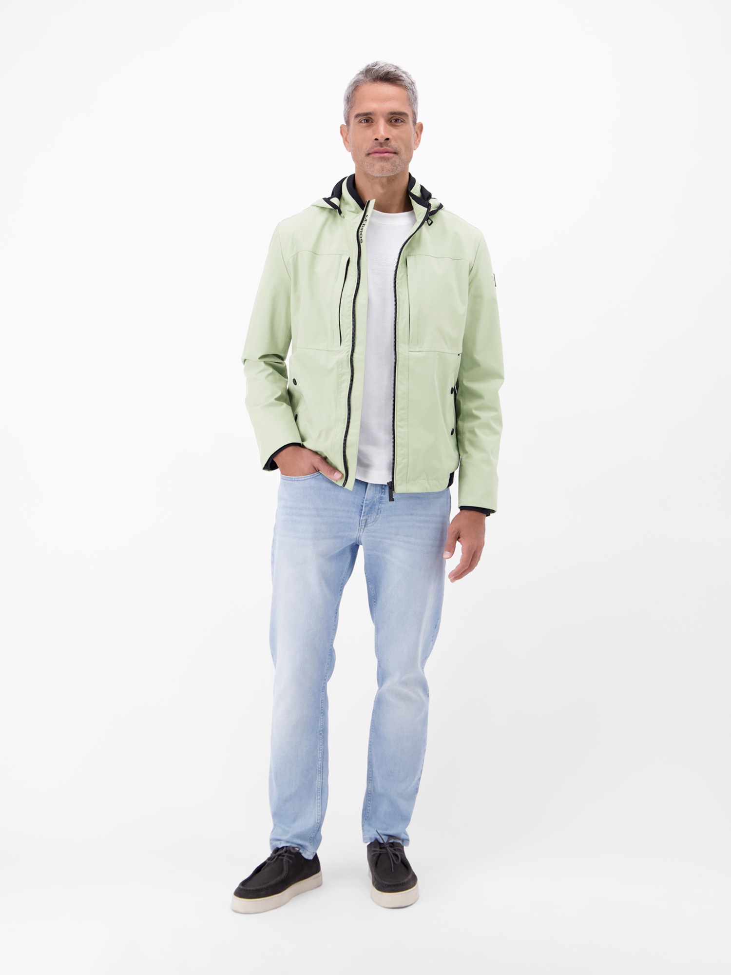 LERROS Outdoorjacke »Leichte Funktionsjacke mit abnehmbarer Kapuze« mit Kapuze