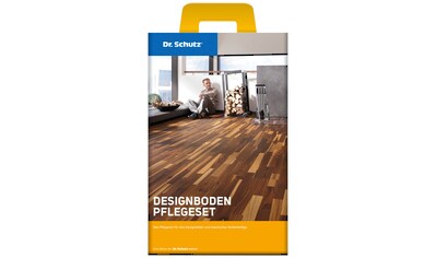 Bodenpflegemittel »Dr. Schutz Designboden Pflegeset«, (Packung), PU-Reiniger und...