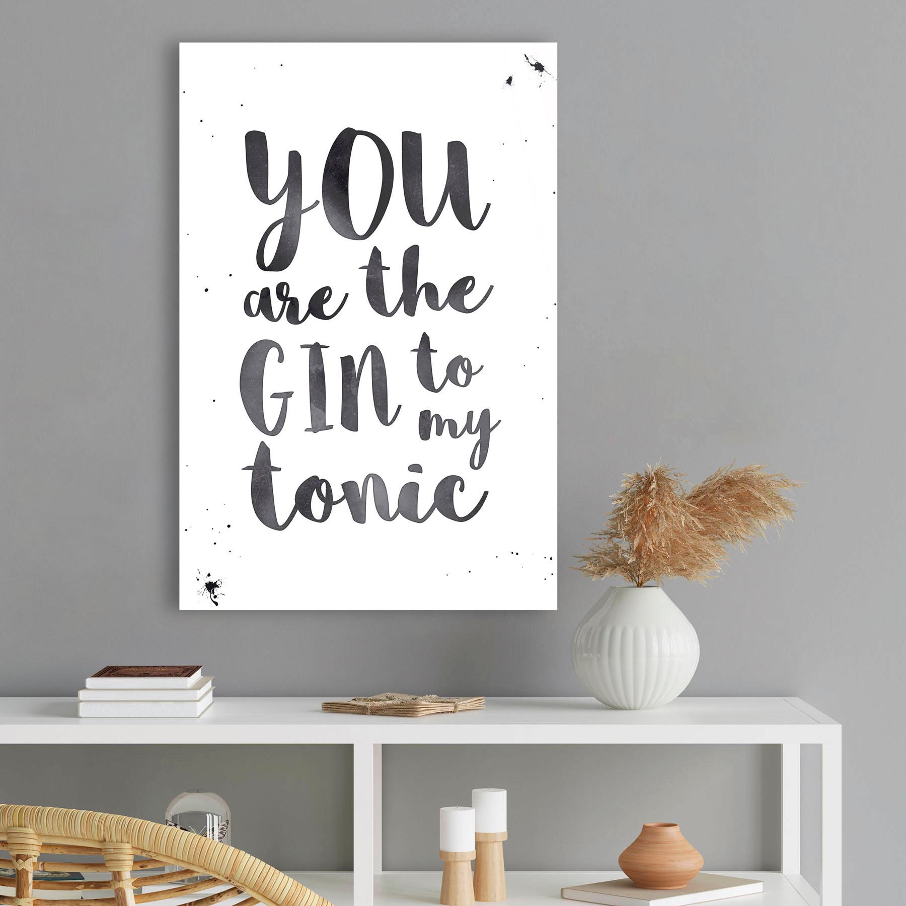 Reinders! Holzbild »Deco Panel 60x90 Gin to Tonic«