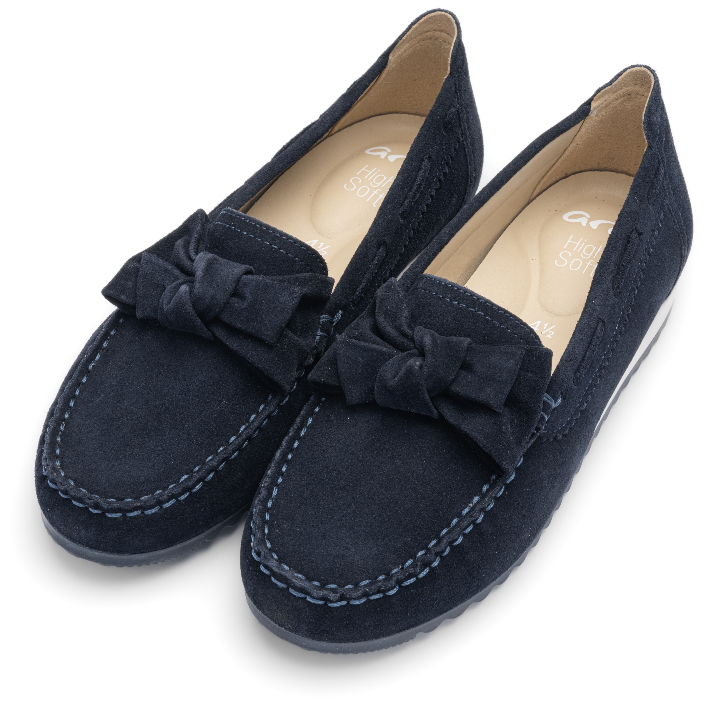 Ara Mokassin »NEW PORT«  Schlupfschuh, Slipper mit Wechselfußbett, G-Weite