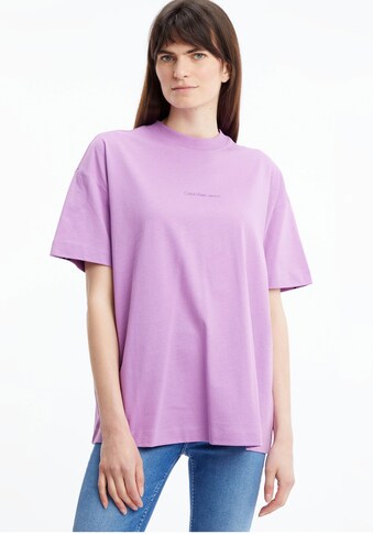 Calvin Klein Jeans T-Shirt »BACK LIGHTBOX CK TEE«, mit hohem Rundhalsausschnitt kaufen