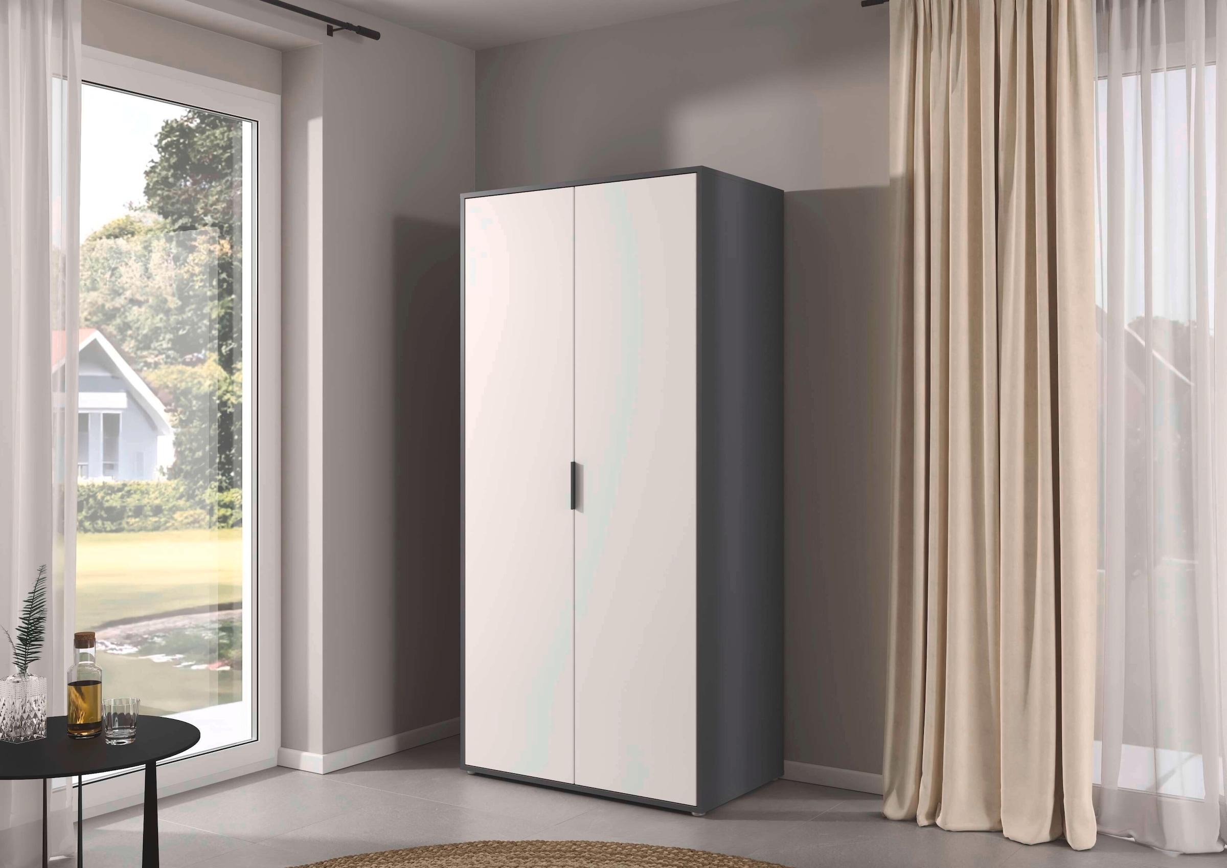 INOSIGN BY RAUCH Kleiderschrank »Schrank Garderobe Schlafzimmer Stauraum PAULLY TOPSELLER Wäscheschrank«, (mit 3 unterschiedlichen Griff-Varianten) 3 Griffvarianten MADE IN GERMANY
