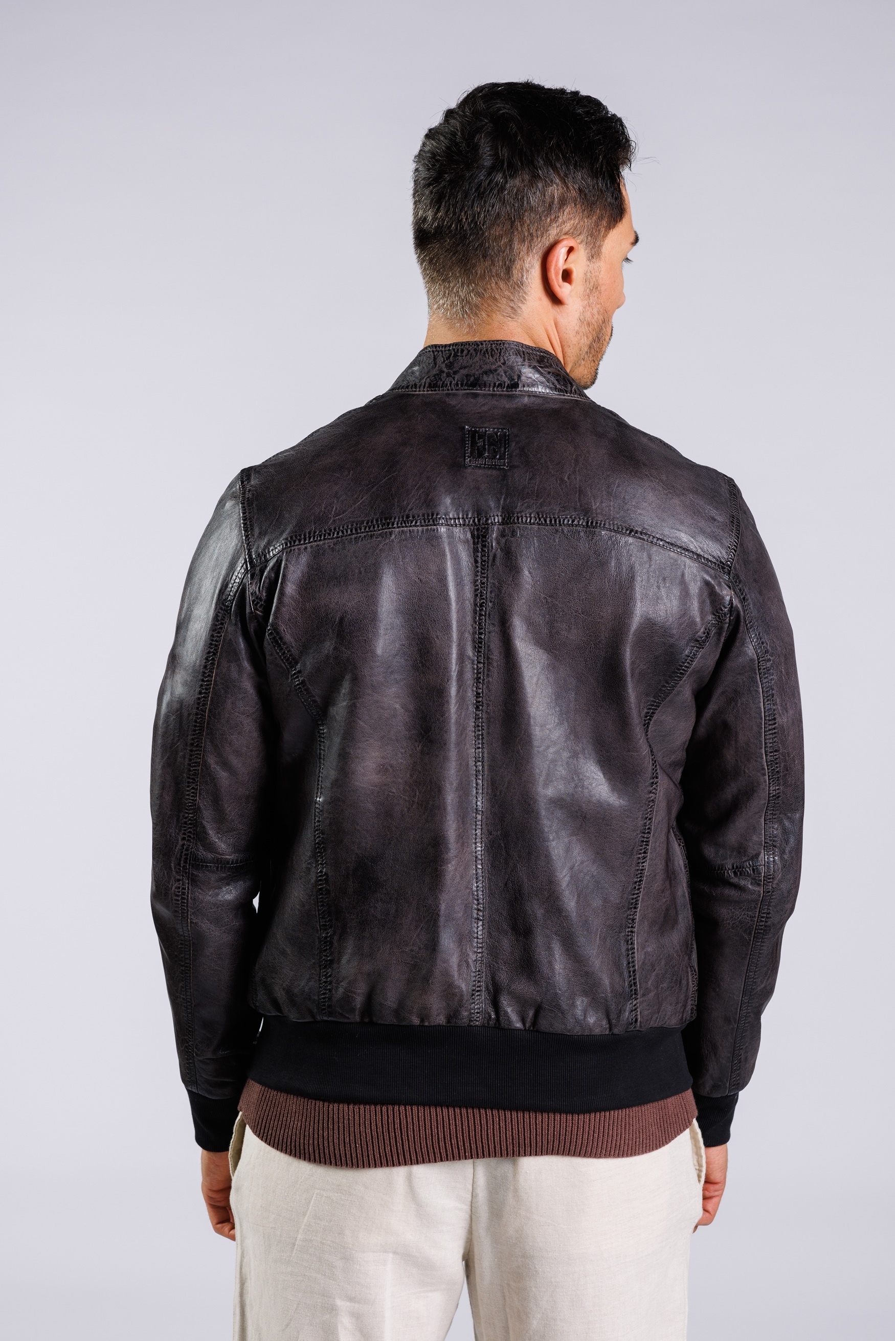 Freaky Nation Lederjacke »Theis-FN«