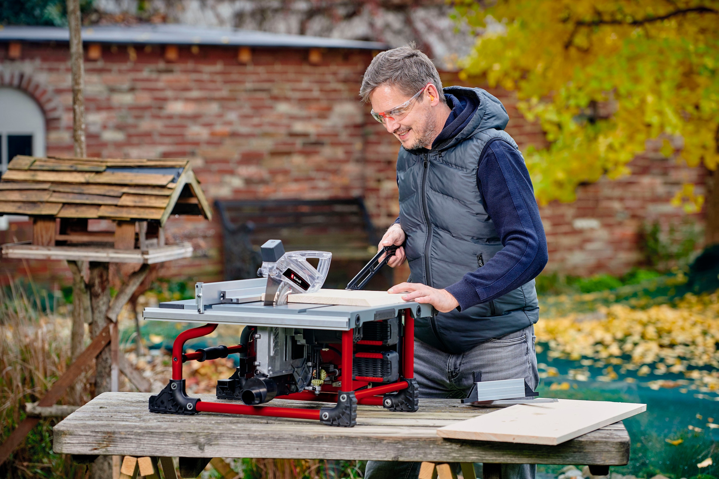 Einhell Akku-Tischkreissäge »TE-TS 36/210 Li-Solo«