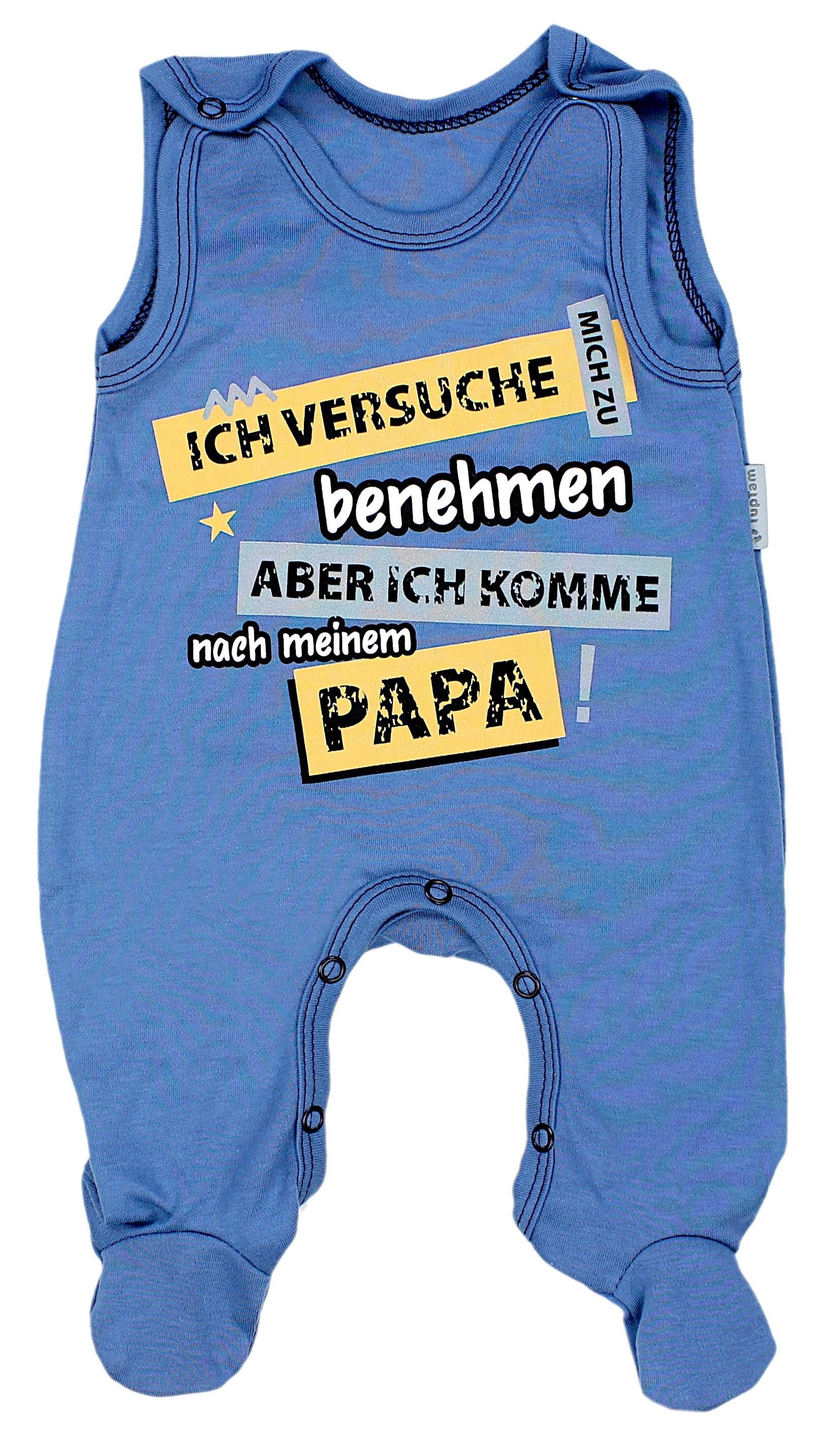 TupTam Strampler »Strampler Unisex Baby Strampler mit Spruch«