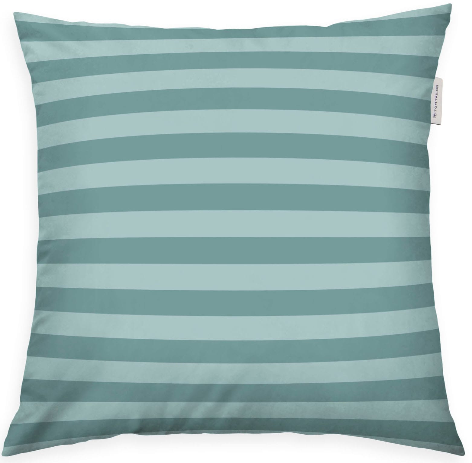 TOM TAILOR HOME Kissenhülle »new bedroom, MEDIUM STRIPES, 40x40cm oder 40x80cm«, (1 St.), mit farbigem Markenreißverschluss