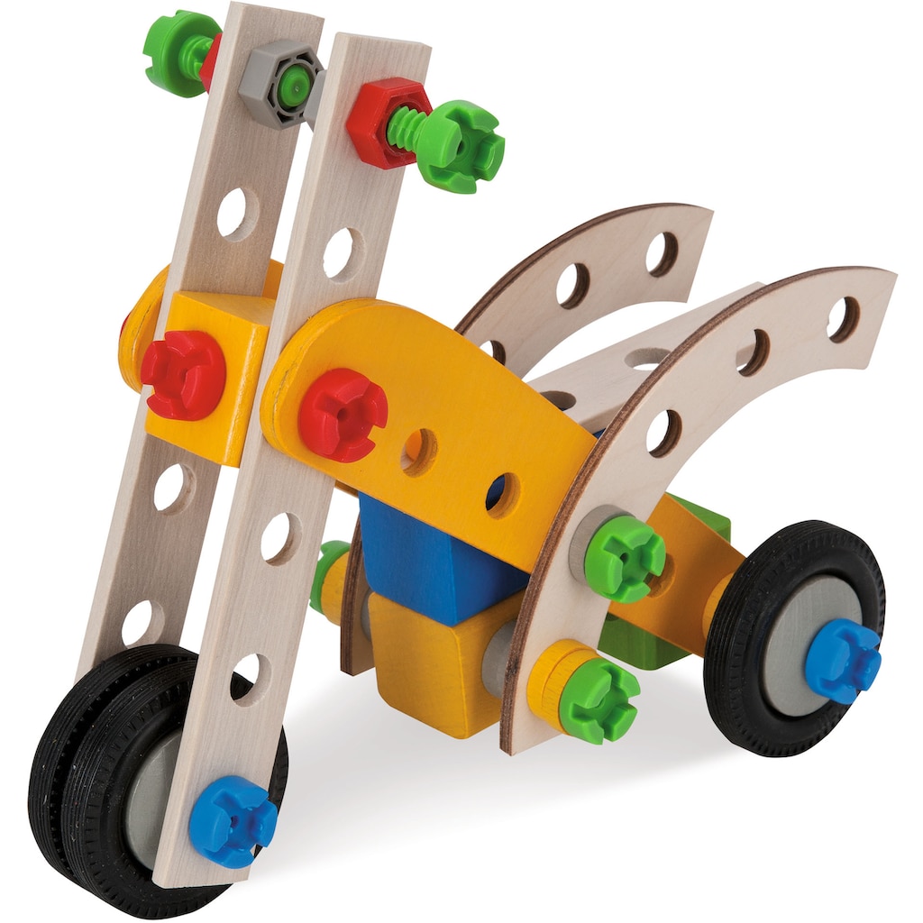 Eichhorn Konstruktionsspielsteine »Constructor Kranwagen, 70tlg.«, (70 St.), Made in Germany, FSC®- schützt Wald - weltweit