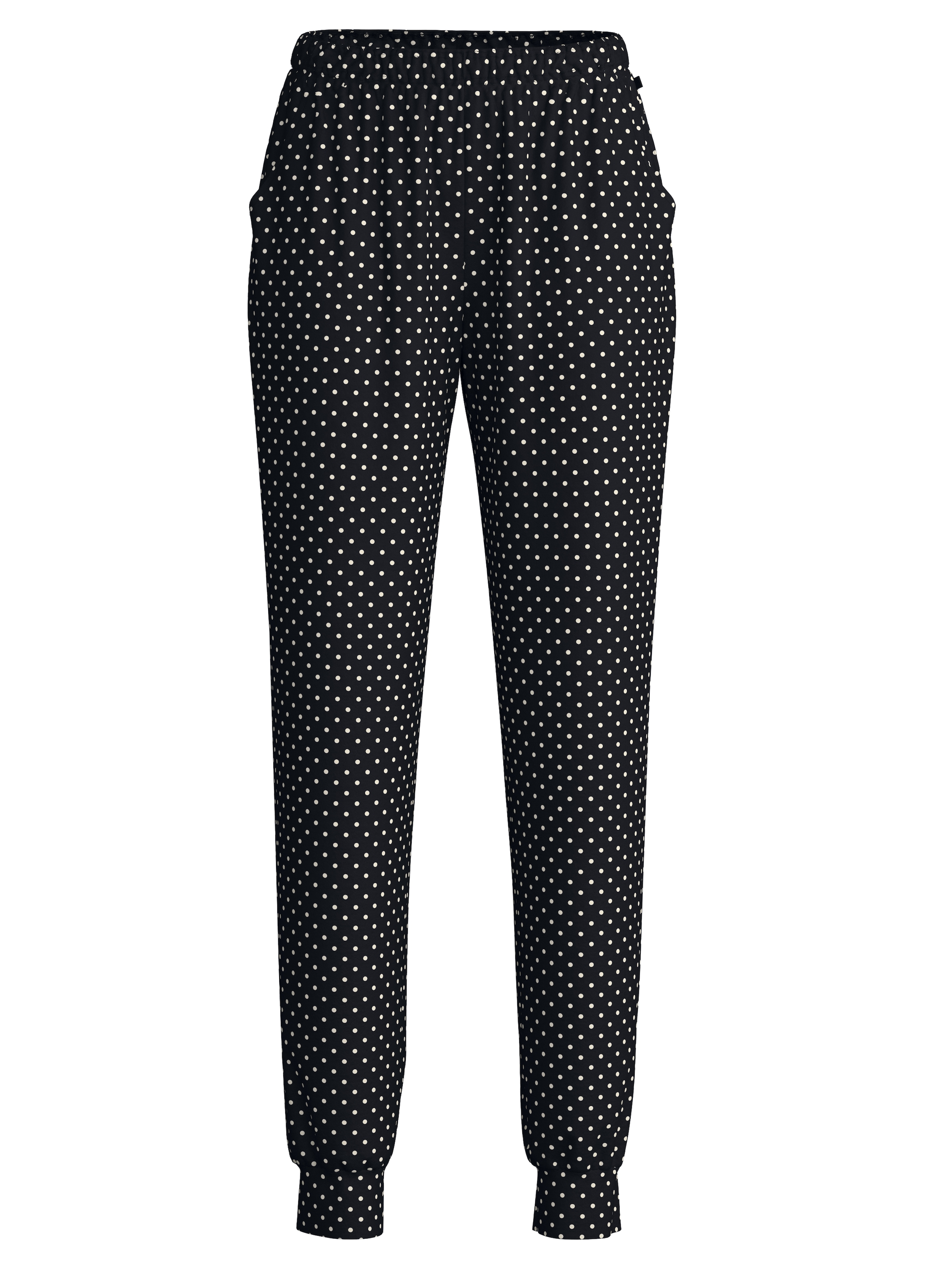 CALIDA Pyjamahose »Favourites Journey«, gepunktet, seitliche Taschen, Single Jersey Qualität, atmungsaktiv