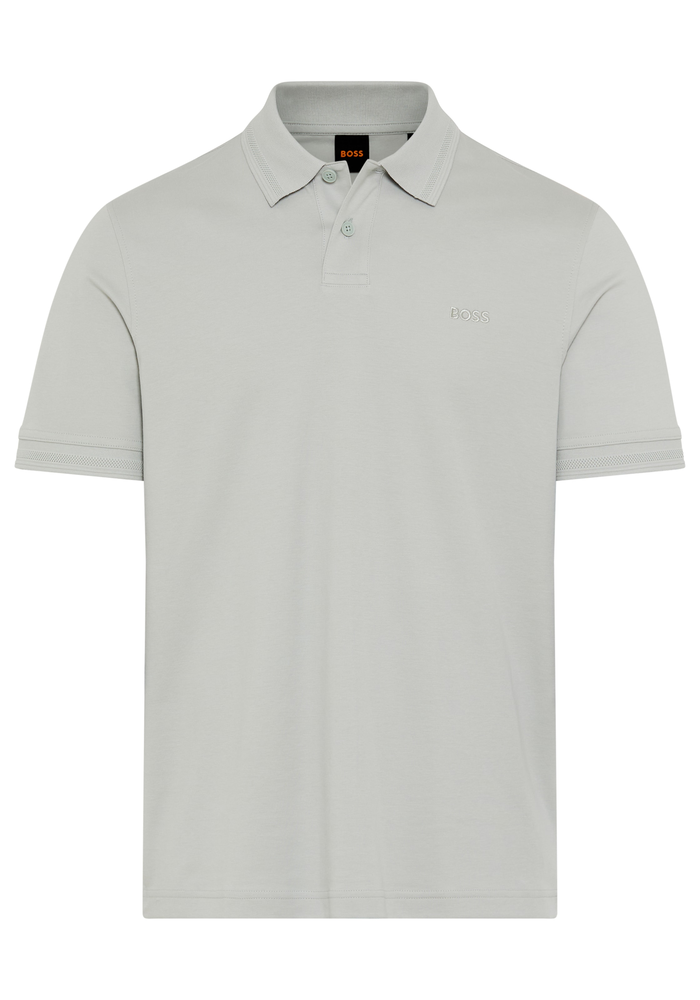 BOSS ORANGE Poloshirt »Pe Interlock« aus Baumwoll-Piqué mit Logo-Print Regular