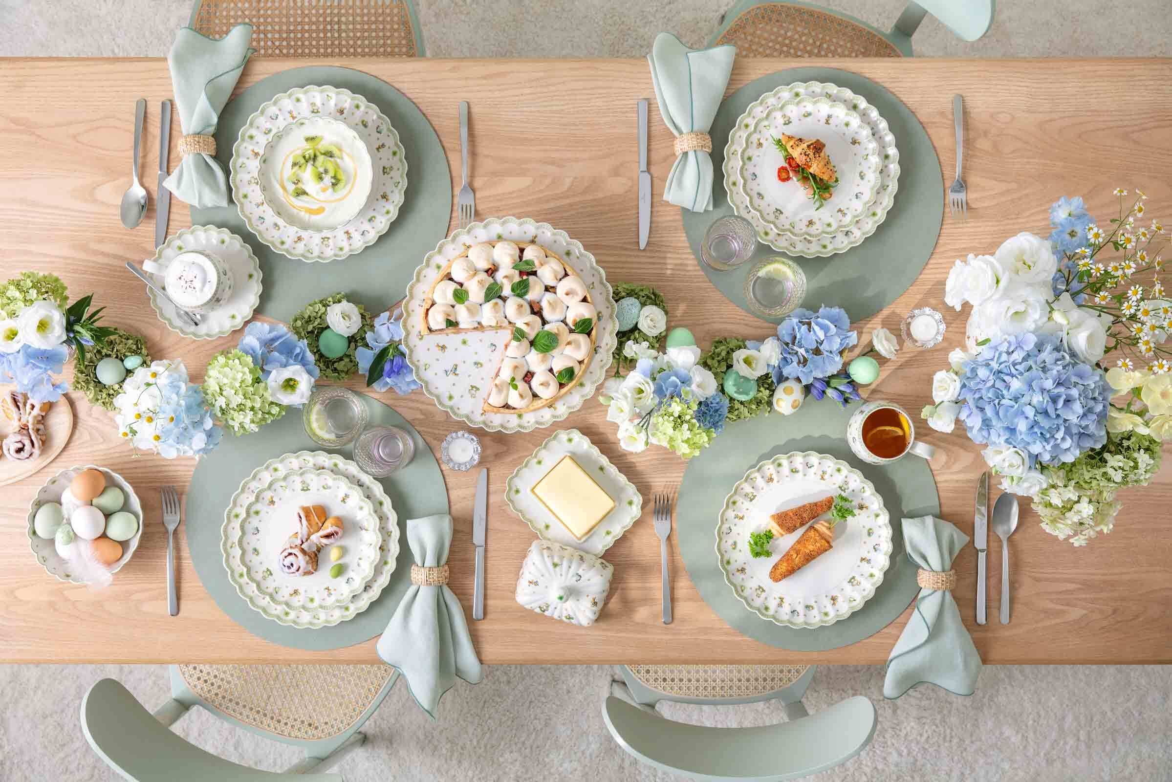 Villeroy & Boch Eierbecher »Eierbecher Easter Delight ø 4,8 cm grün« Mikrowellengeeignet
