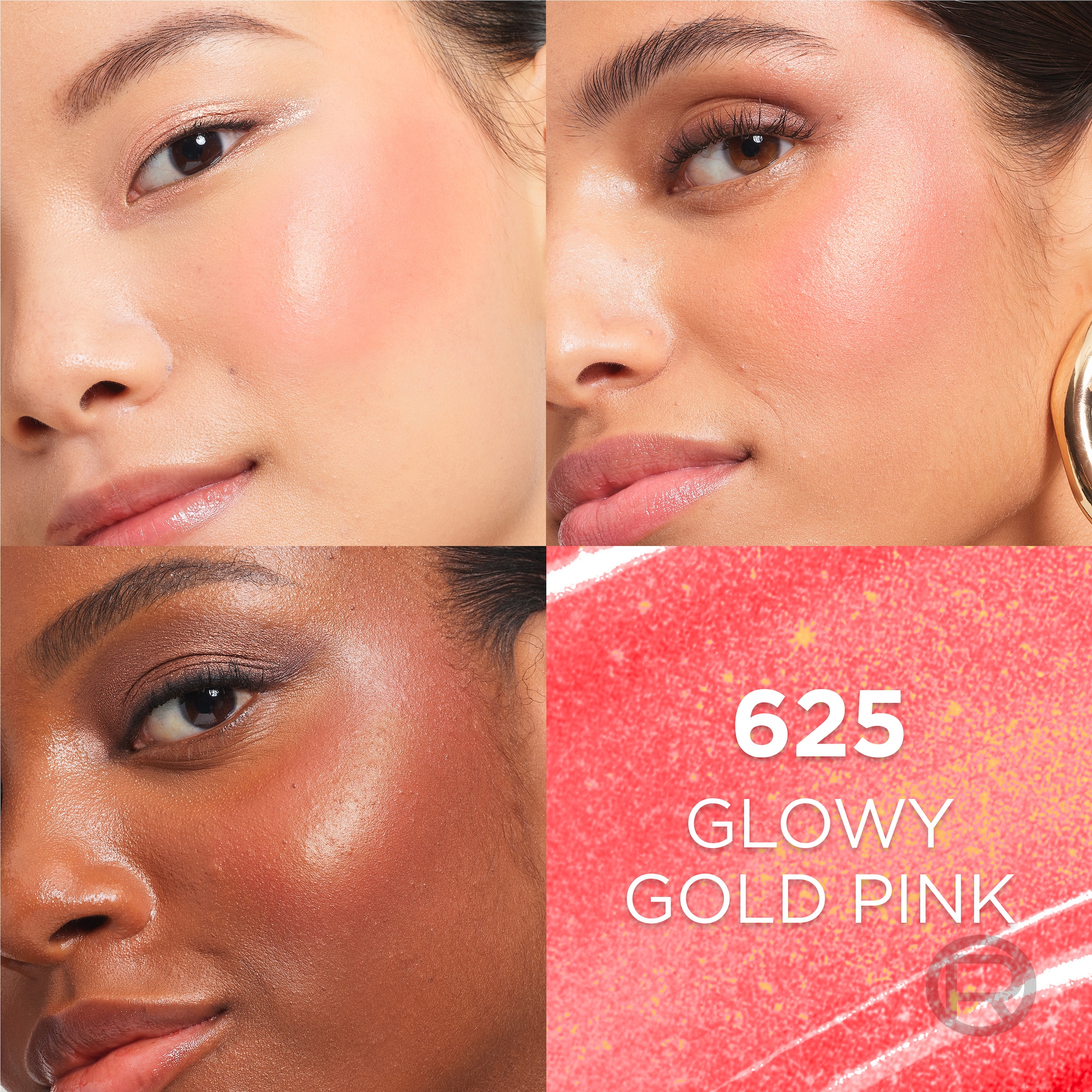 L'ORÉAL PARIS Rouge »L'Oréal Paris Lumi Le Liquid Blush«, besonders für das Gesicht geeignet