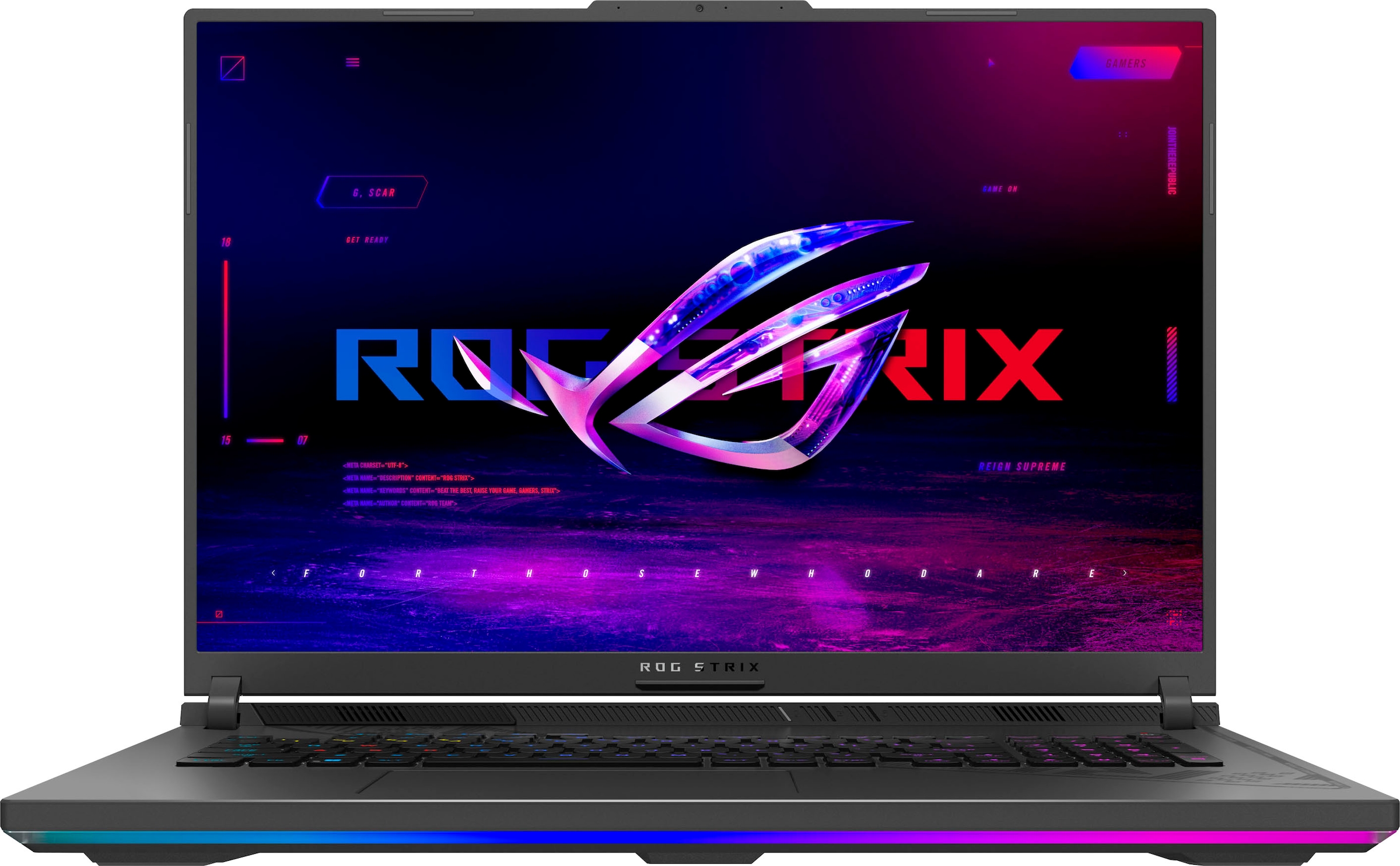 Asus Gaming-Notebook »ROG Strix G814JV-N5010W i7-13650HX«, 45,7 cm, / 18 Zoll, Intel, Core i7, GeForce RTX 4060, 1000 GB SSD