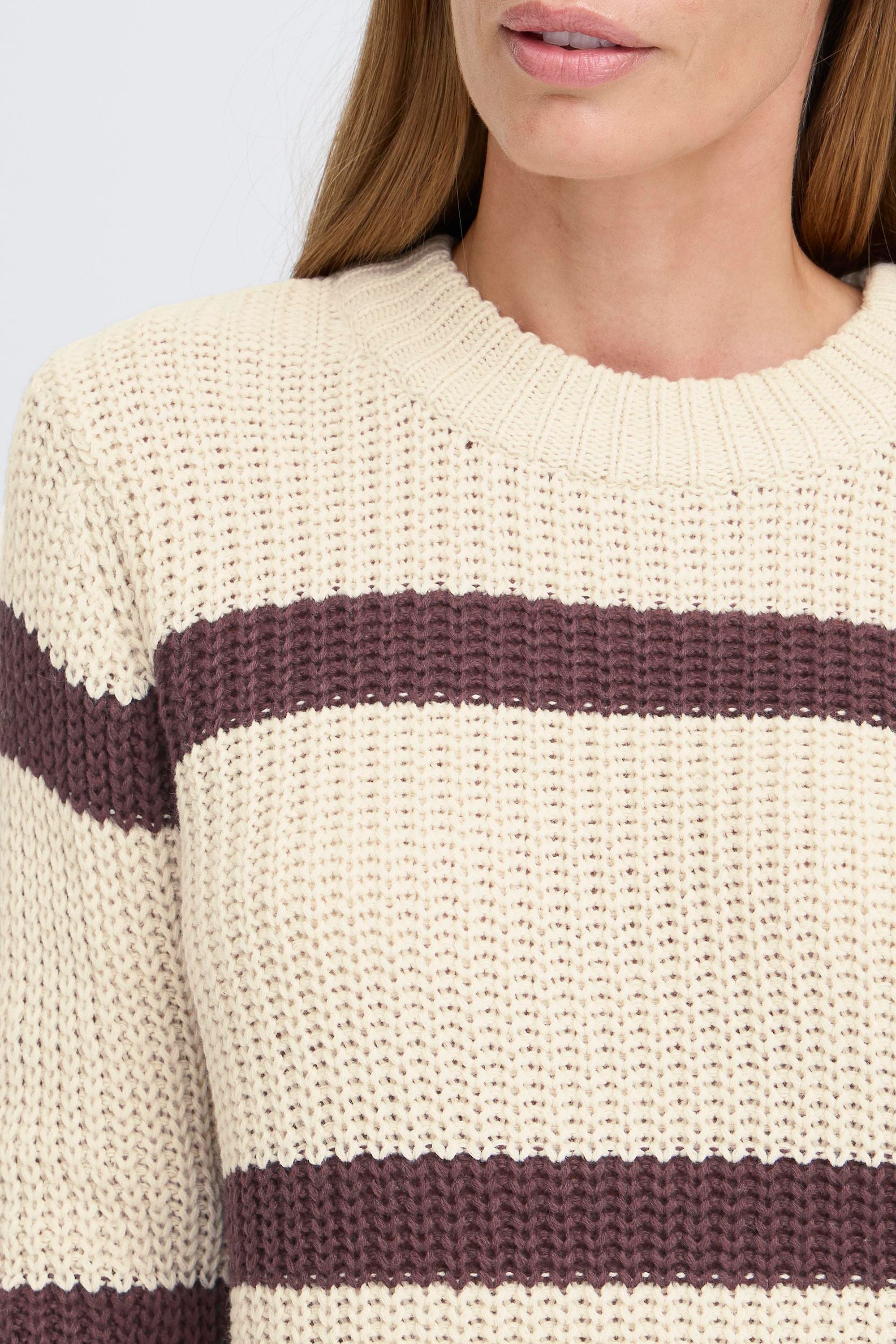 OXMO Strickfleece-Pullover »Strickpullover OXFKANNA«