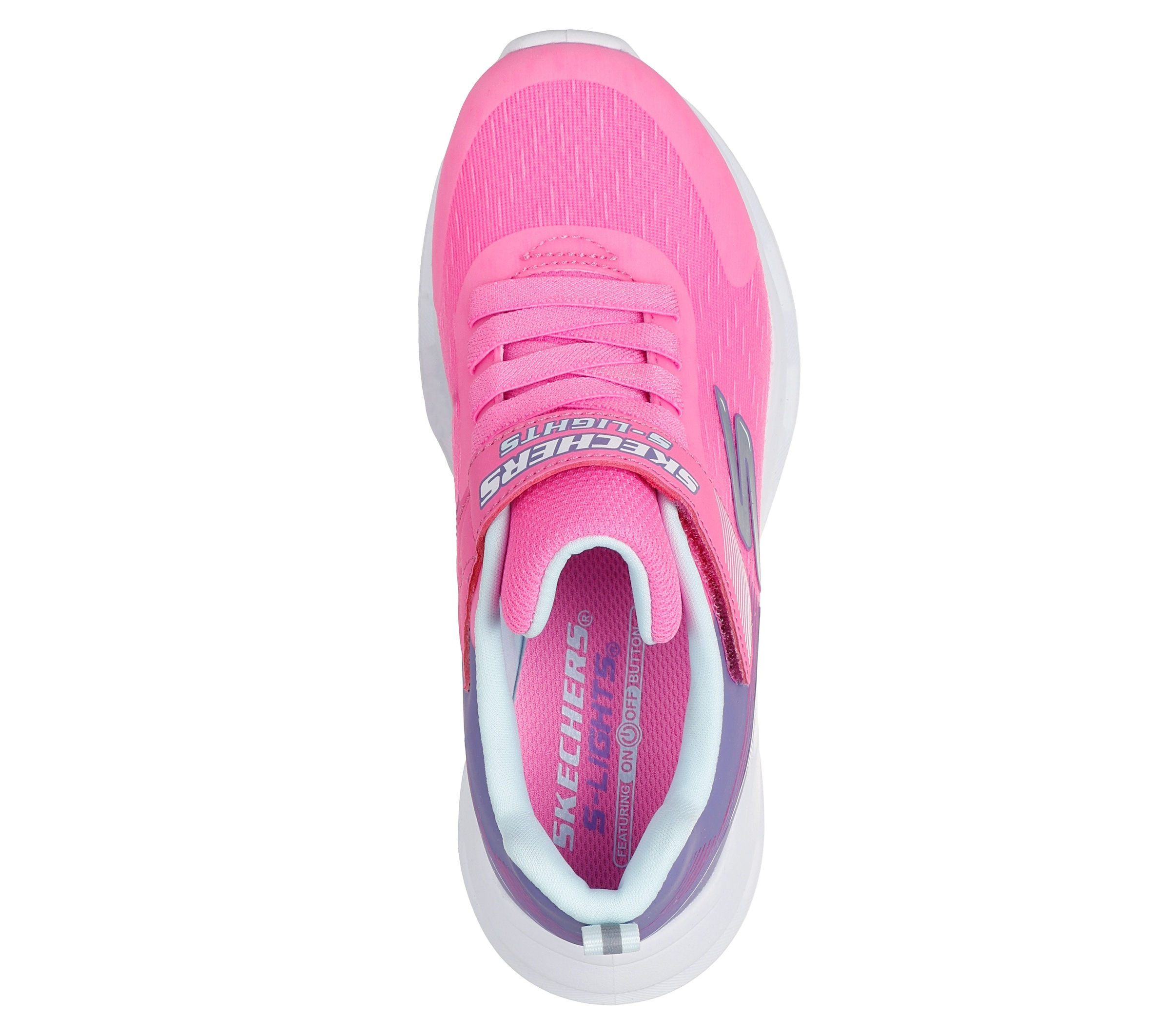Skechers Sneaker »GLIDE-STEP LIGHTS«  Halbschuh mit Glide Step, Größenschablone zum Download