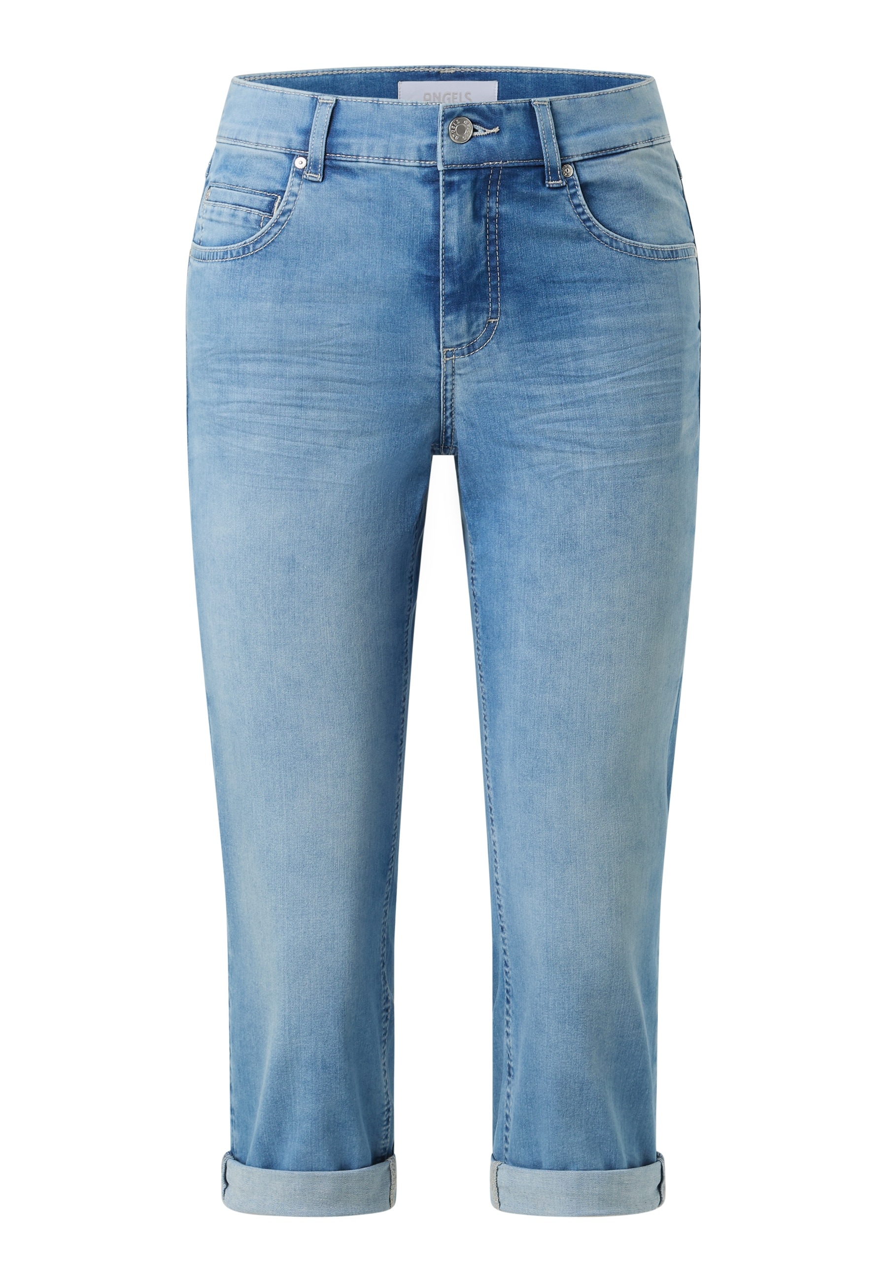 ANGELS Caprijeans »CICI TURN UP« mit Stretch und Aufschlag