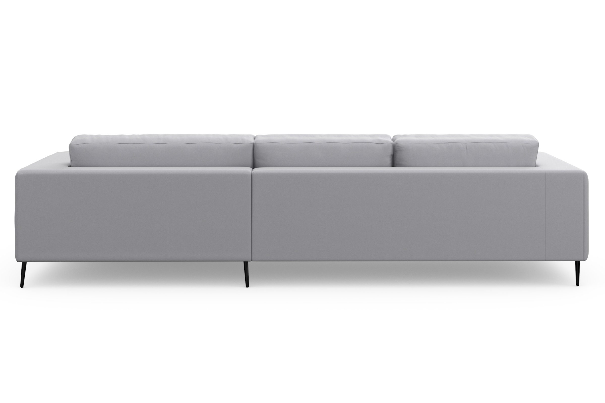 DOMO collection Ecksofa »Modica, zeitlos und elegant, L-Form«, moderne Optik mit extrabreiter Recamiere, auch in Cord