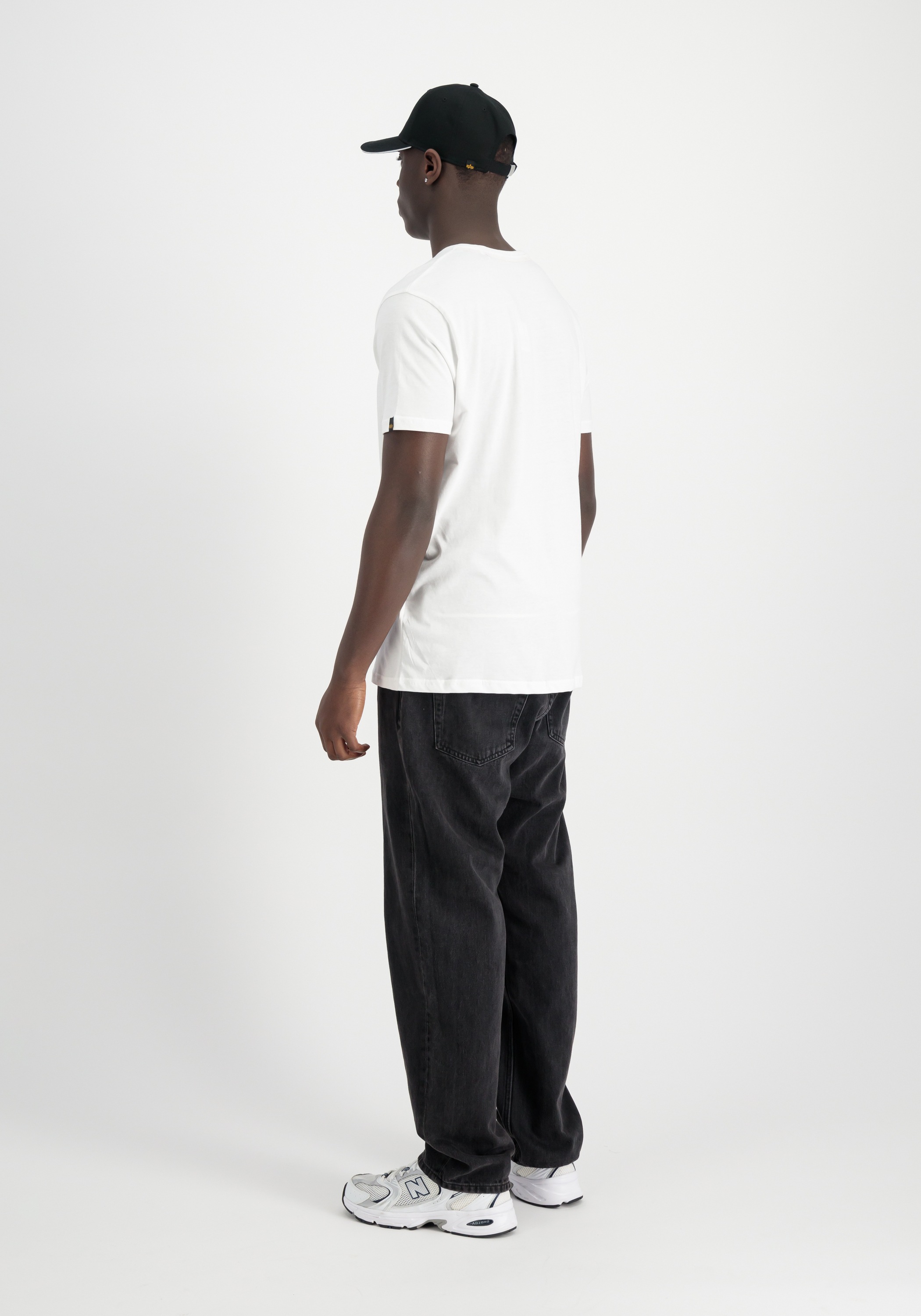 Alpha Industries T-Shirt »Alpha Industries Men - T-Shirts Basic V-Neck T-Shirt SL«