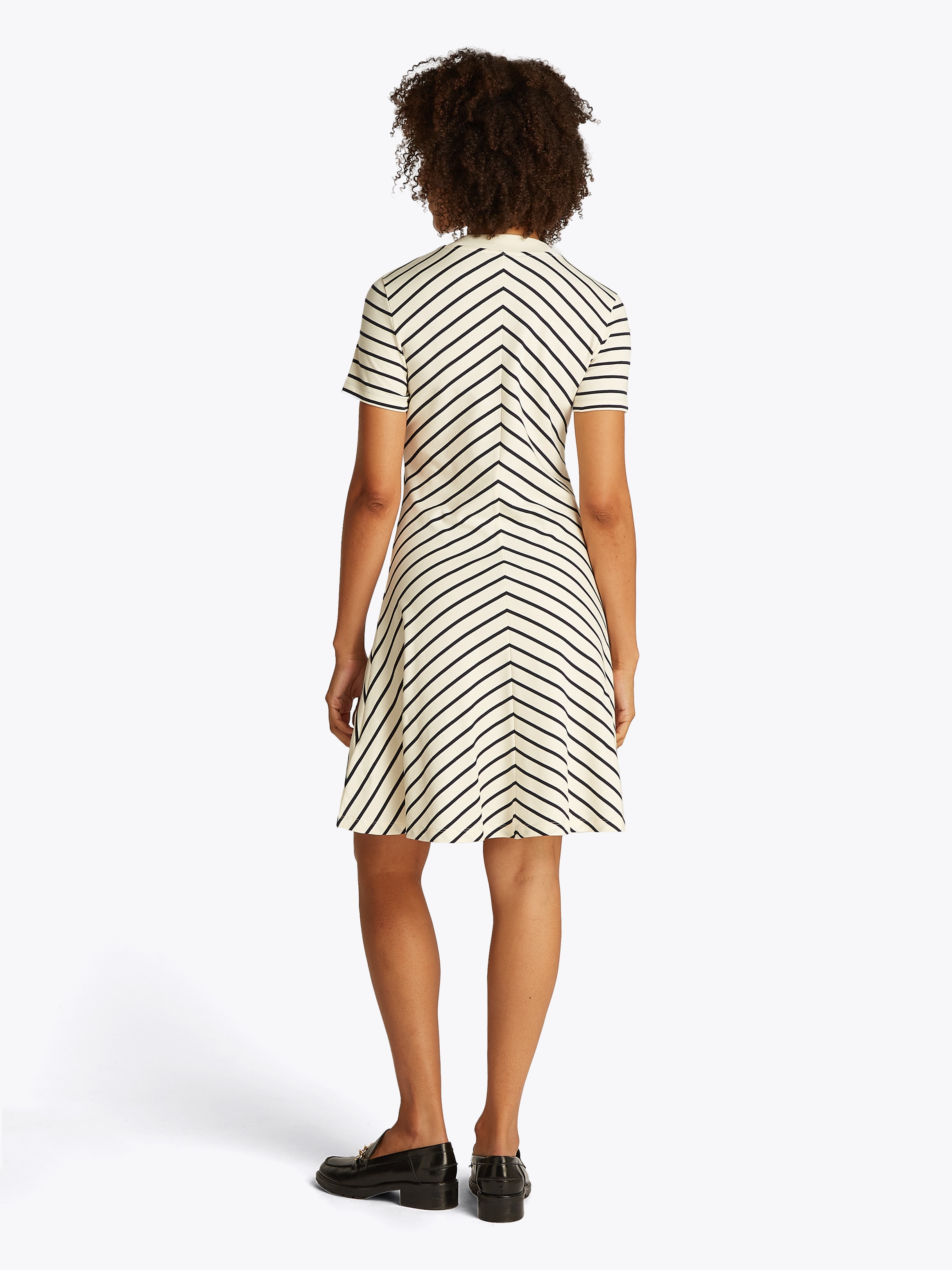 Tommy Hilfiger A-Linien-Kleid »MODERN F&F KNEE DRESS«, in Knielänge