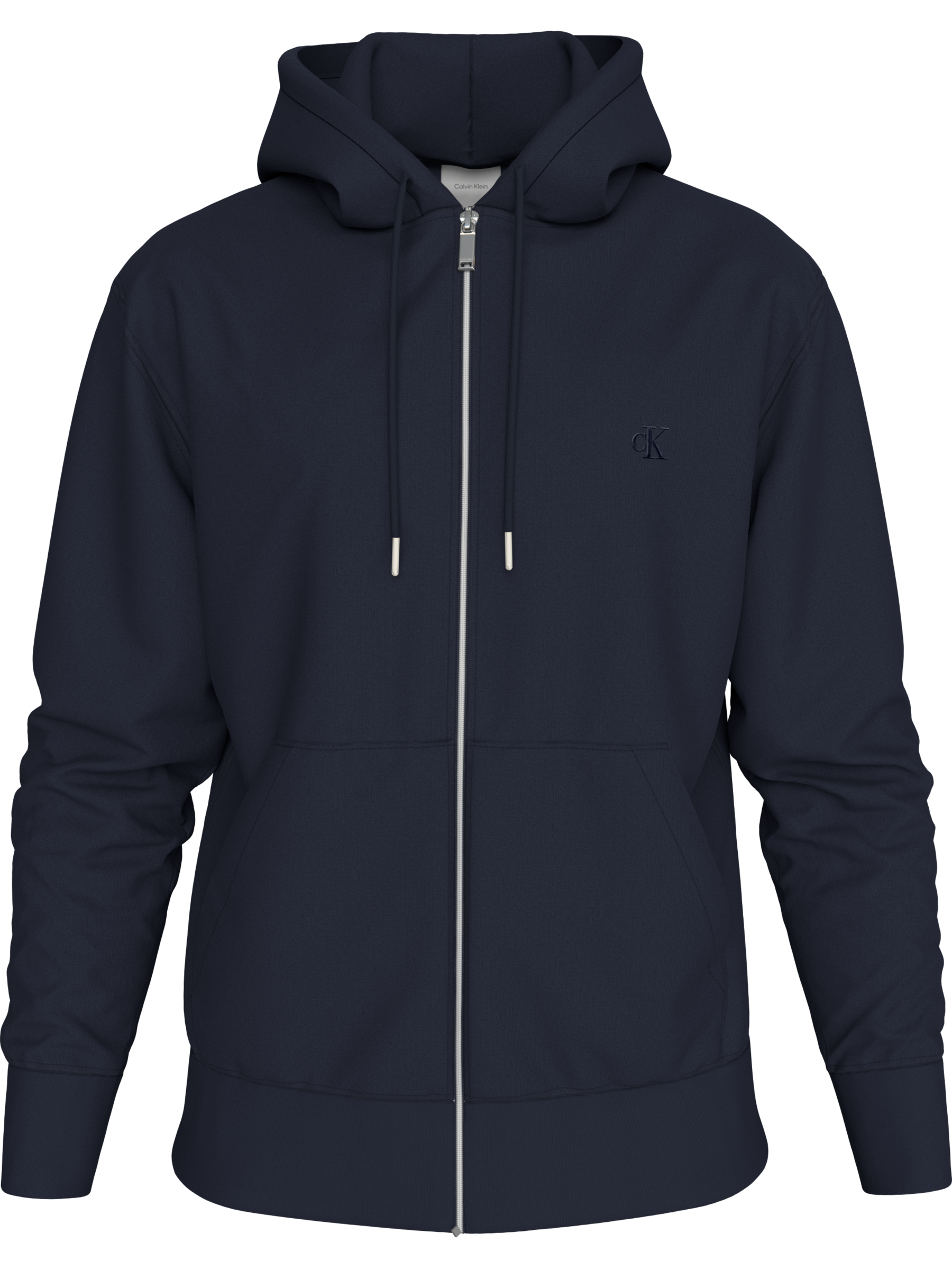 Calvin Klein Jeans Kapuzensweatshirt »LS EU 350TERRY MONOGRAM FZ HOODI«, Mit Rundhalsausschnitt, regular fit
