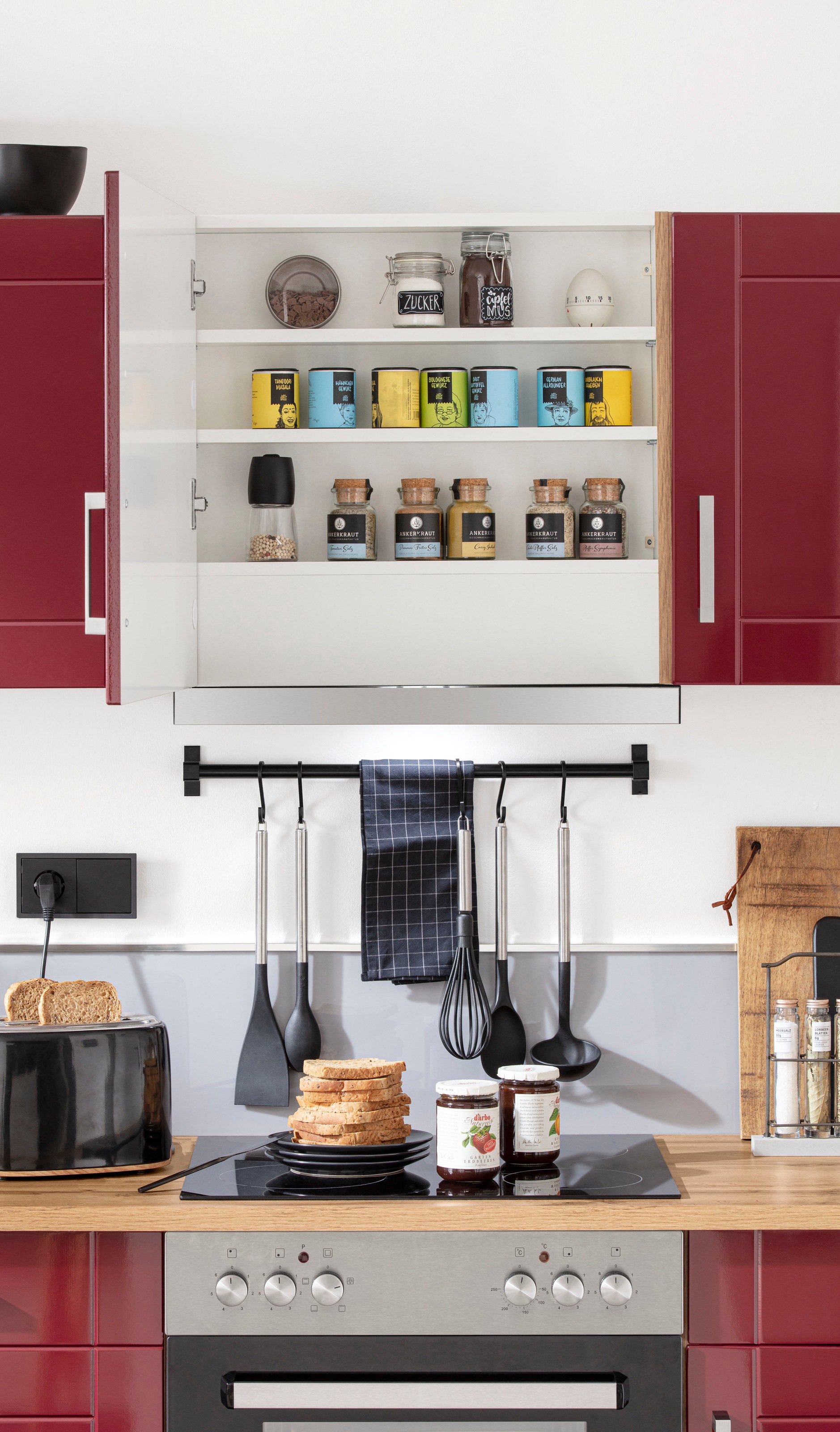 HELD MÖBEL Küchenzeile »Tinnum«, mit E-Geräten, Breite 180 cm im OTTO  Online Shop