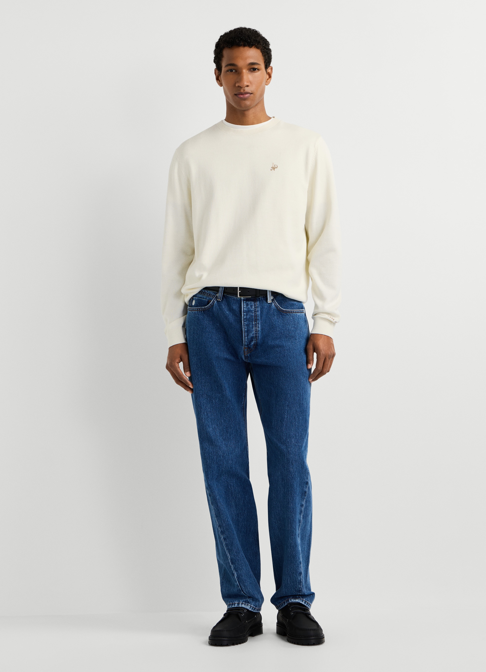 Pepe Jeans Rundhalspullover »DANIELS« mit gestickten Details, Baumwolle