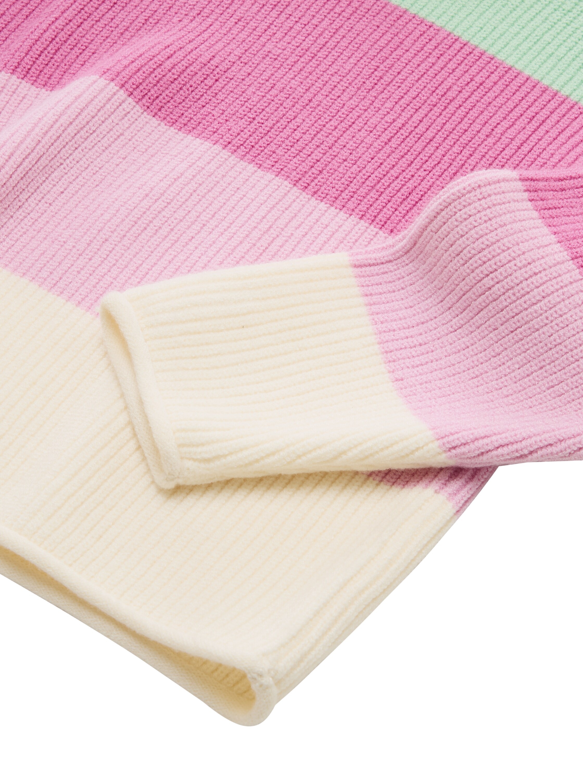 TOM TAILOR Jacquardpullover, mit Streifen Muster