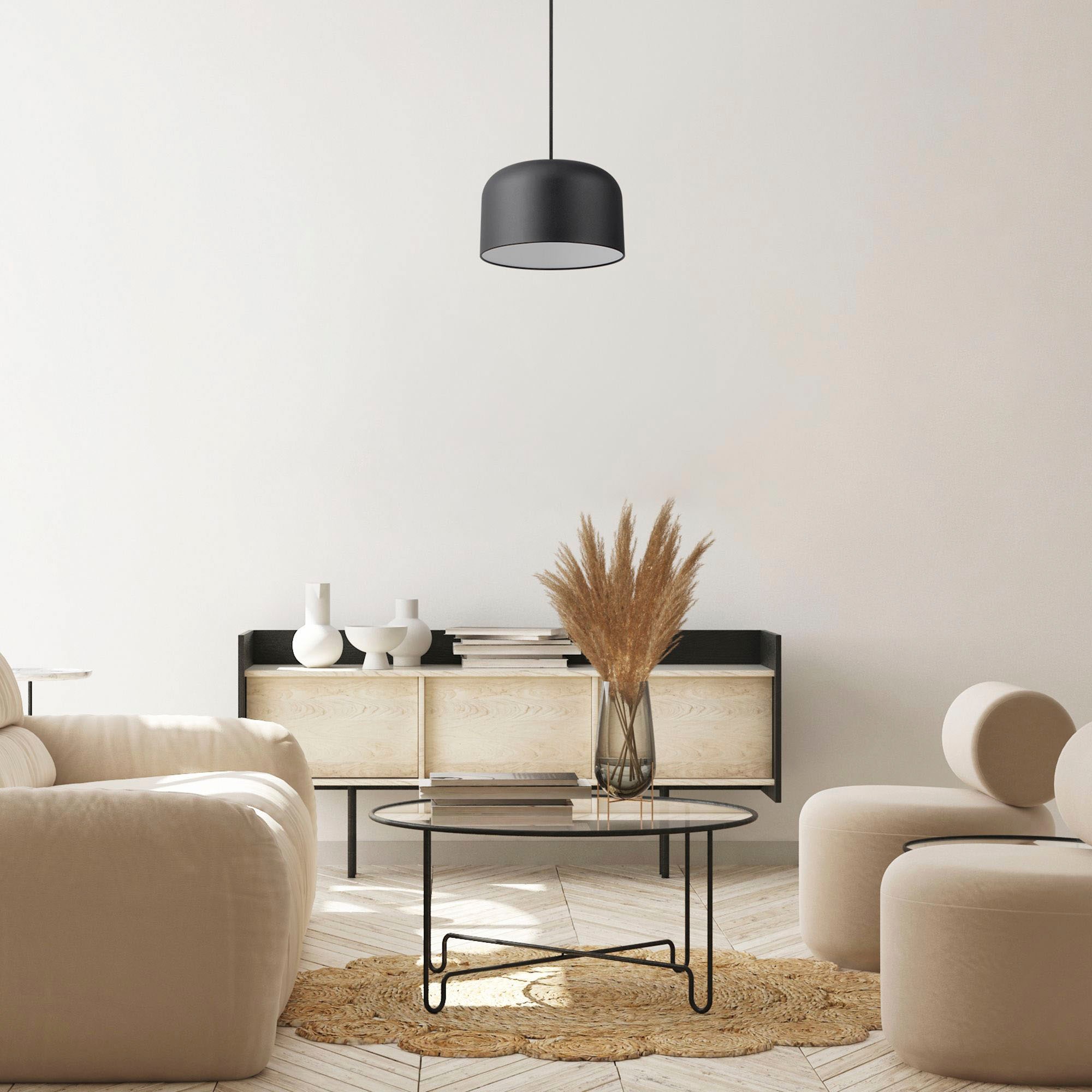 Paco Home Pendelleuchte »BOWL«, 1 flammig, Leuchtmittel E27 | ohne Leuchtmittel
