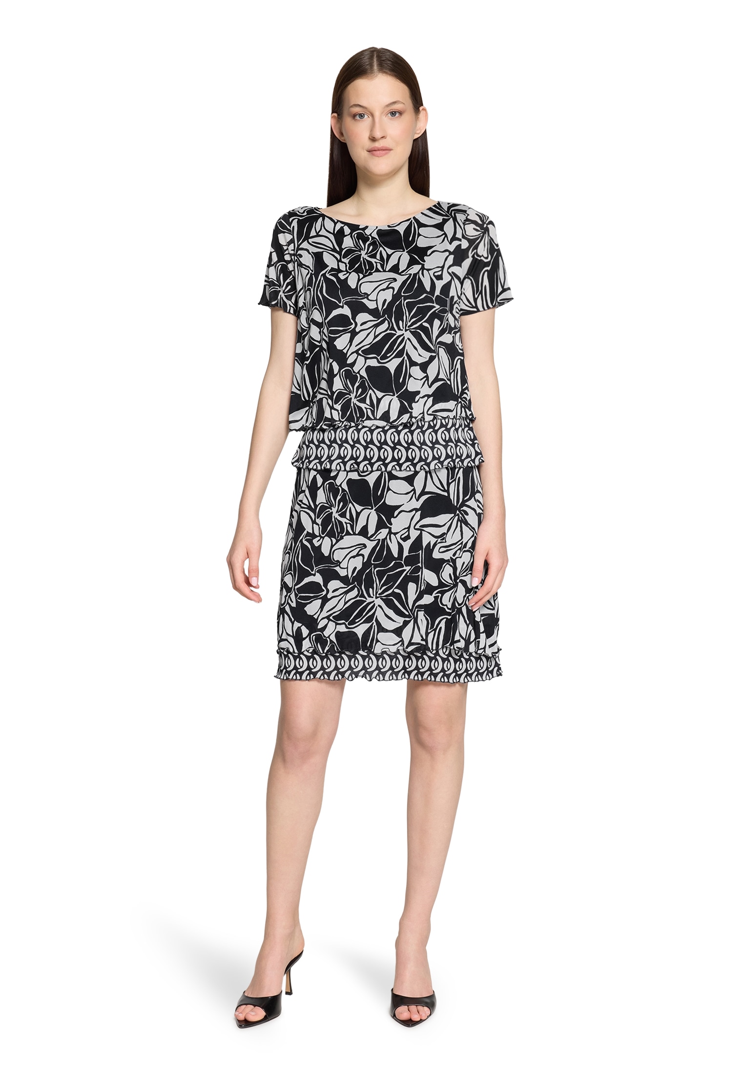 Betty Barclay Midikleid »Stufenkleid mit U-Boot-Ausschnitt«