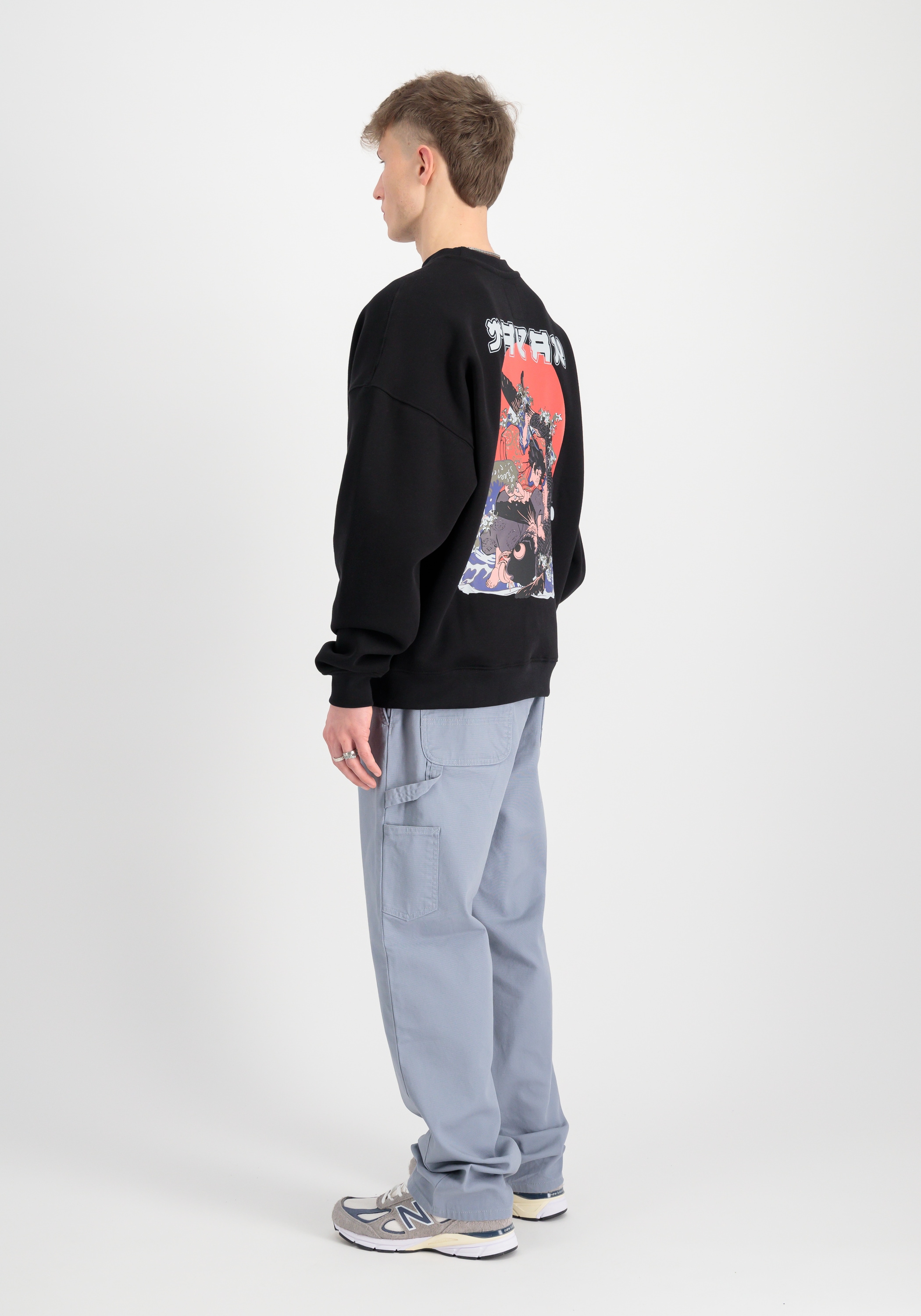 Alpha Industries Sweater »Alpha Industries Men - Sweatshirts Japan Wave Warrior Sweatshirt«