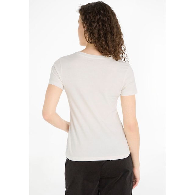 Calvin Klein Jeans Rundhalsshirt »2-PACK MONOLOGO SLIM TEE«, (Packung, 2 tlg.,  2er-Pack), mit Calvin Klein Jeans Logoprint auf der Brust online bei OTTO