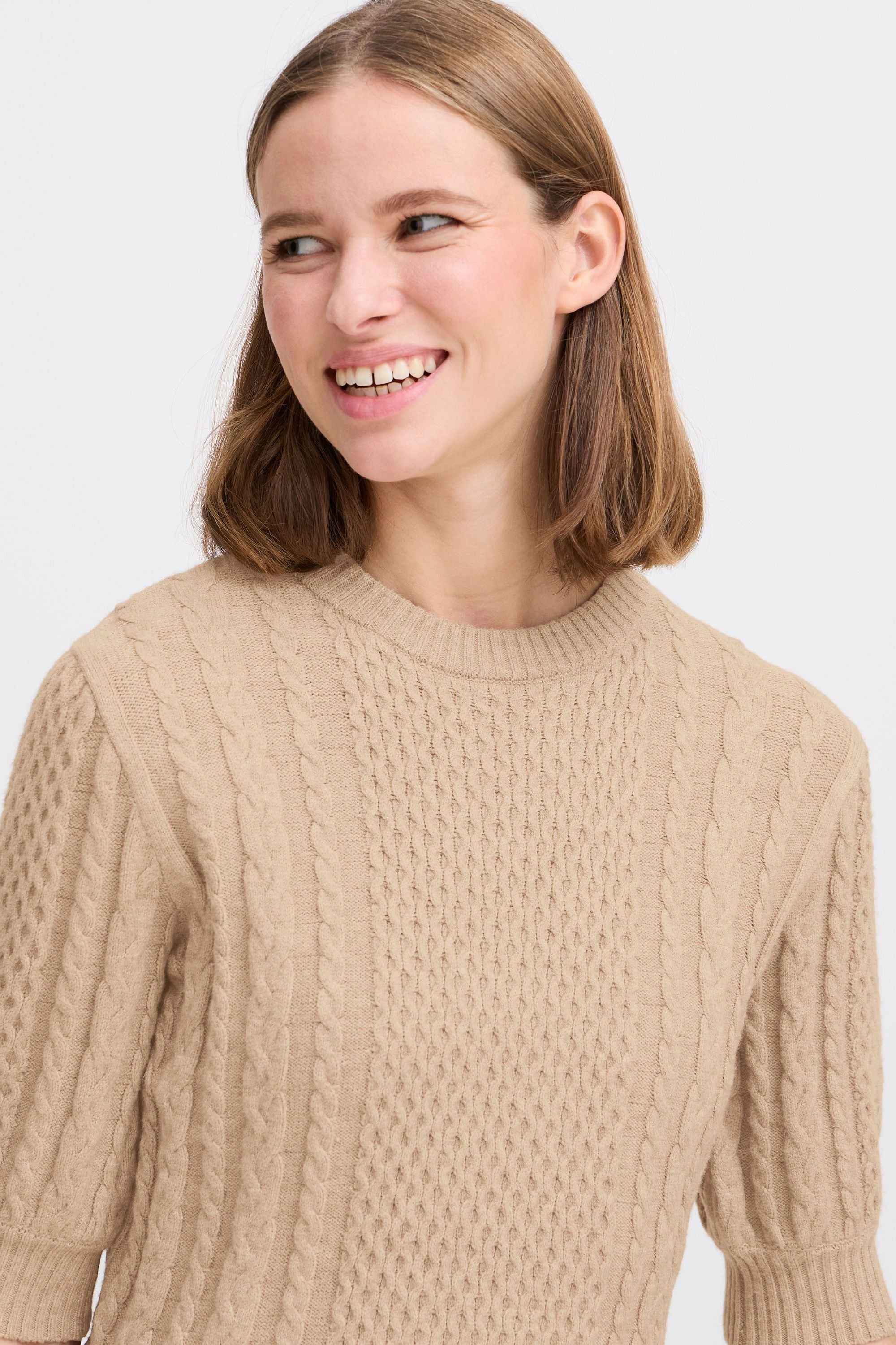 b.young Strickpullover »Strickpullover BYNIBE SS JUMPER -«