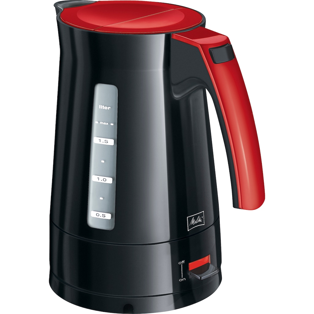 Melitta Wasserkocher »Enjoy Aqua, rot«, 1,7 l, 2400 W