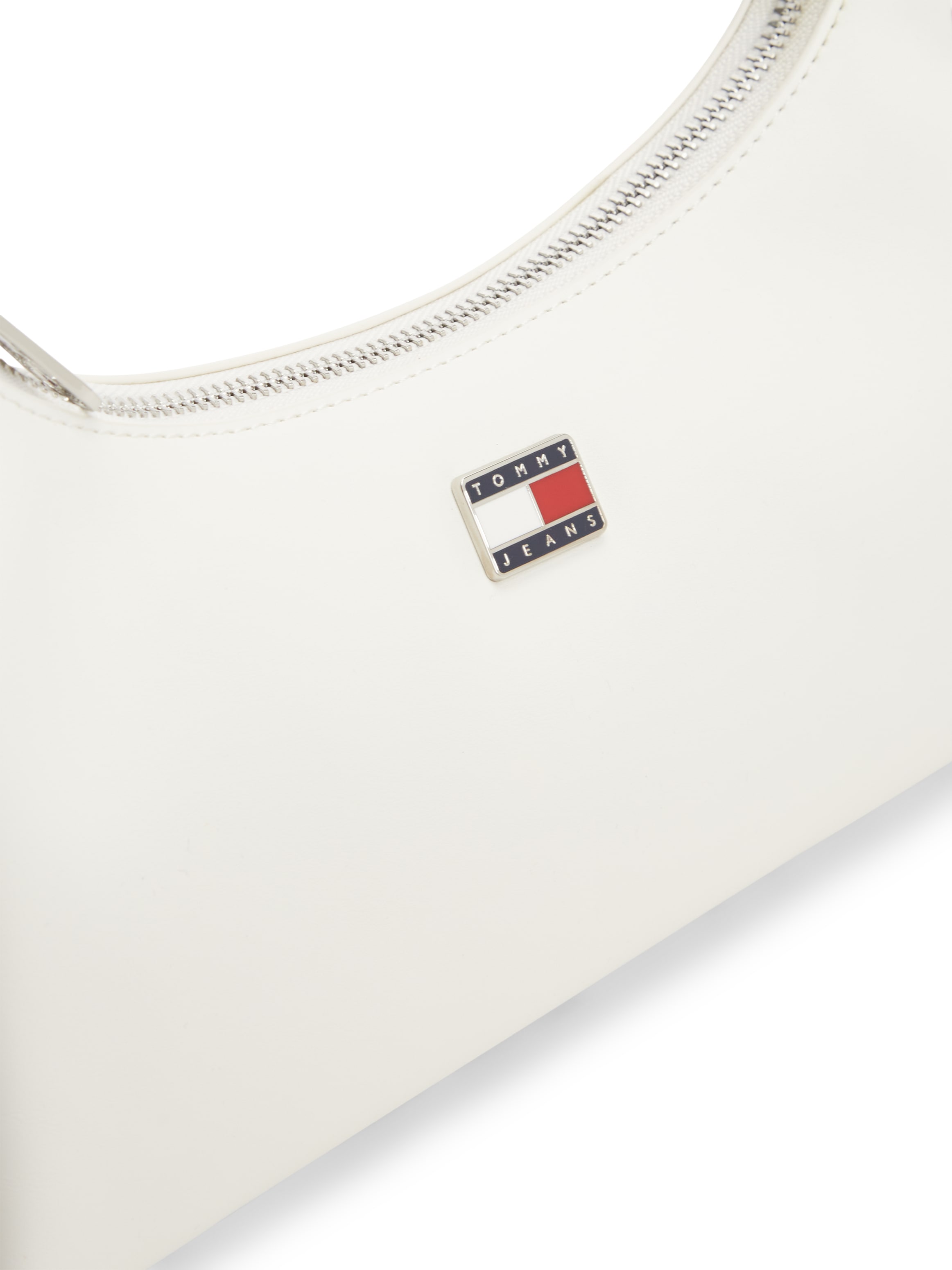Tommy Jeans Schultertasche »TJW CITY CHARM SHOULDER BAG« Damen Schultertasche, Henkeltasche mit farbigem Schmuckelement